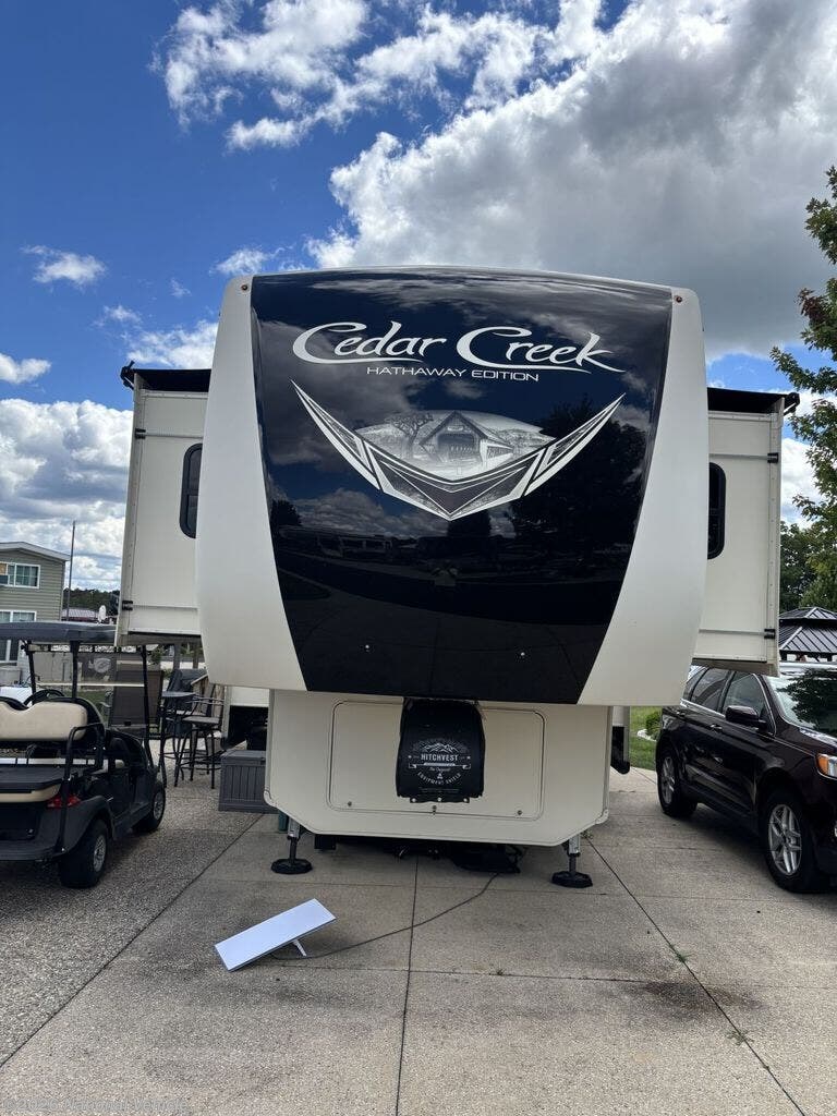 2020 Cedar Creek Hathaway 38FLX by Forest River from National Vehicle in Stanwood, Michigan