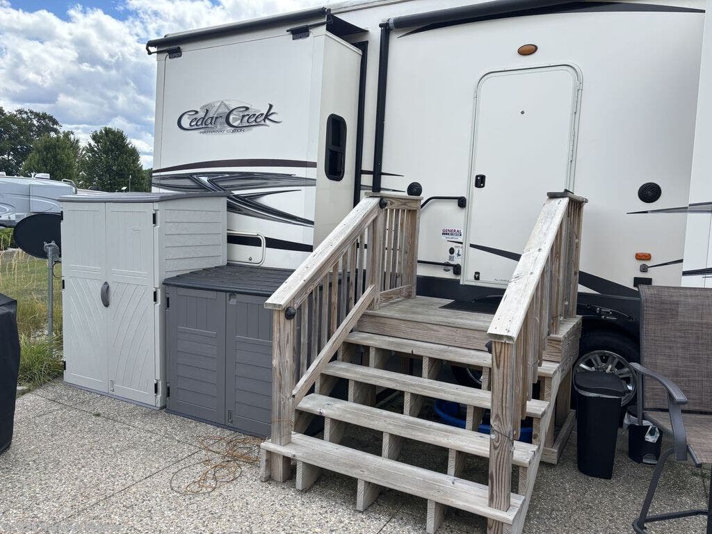 Used 2020 Forest River Cedar Creek Hathaway 38FLX available in Stanwood, Michigan