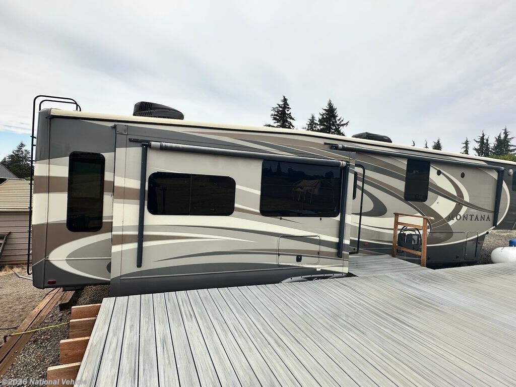 2018 Montana Legacy Edition 3920FB by Keystone from National Vehicle in Salem, Oregon