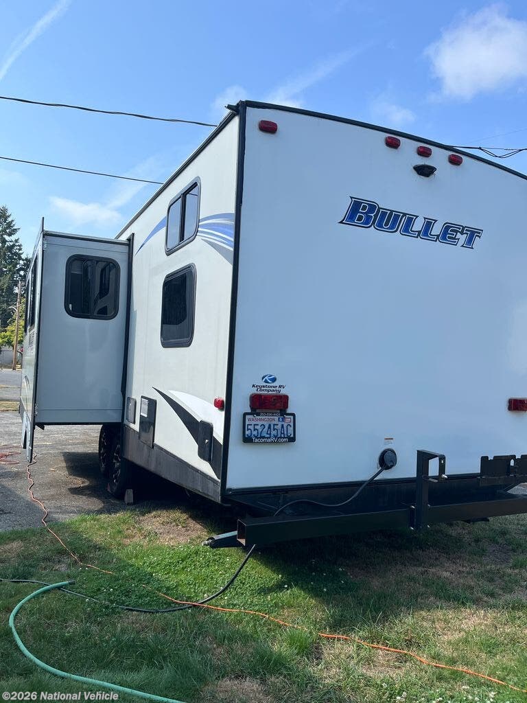 2020 Keystone Bullet Ultra Lite 287QBSWE - Used Travel Trailer For Sale by National Vehicle in Sumner, Washington
