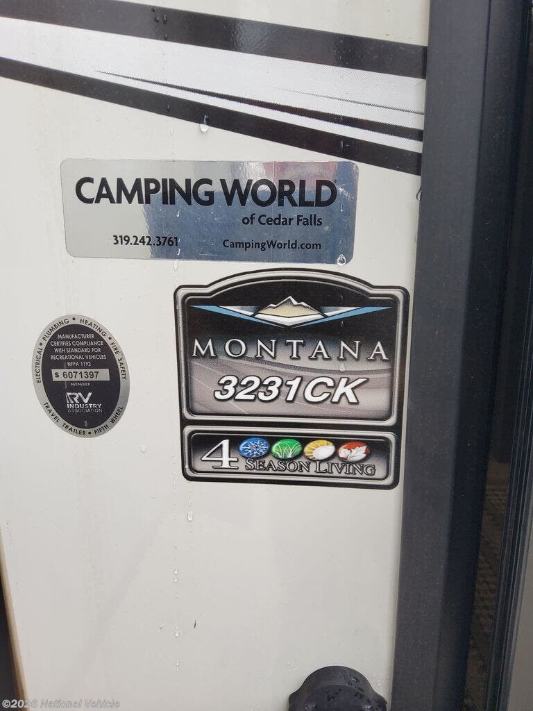 2021 Keystone Montana 3231CK - Used Fifth Wheel For Sale by National Vehicle in Ankeny, Iowa
