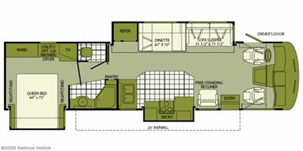 2008 Southwind 35A by Fleetwood from National Vehicle in Door County, Wisconsin