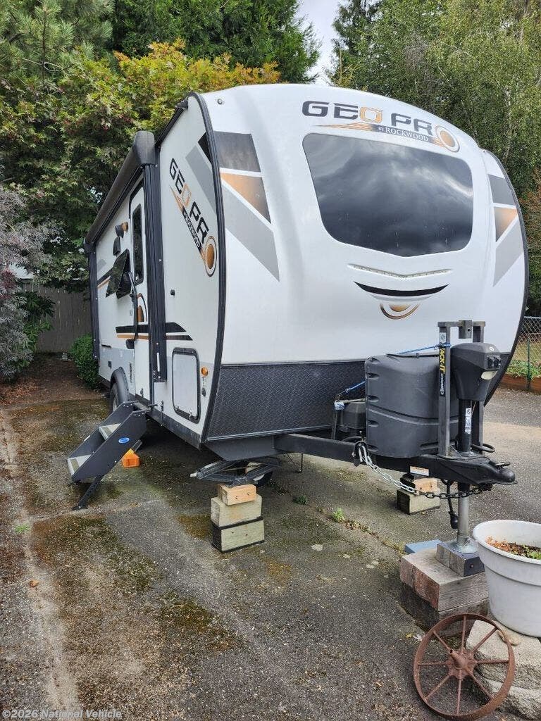 2021 Forest River Rockwood Geo Pro 19BH - Used Travel Trailer For Sale by National Vehicle in Blaine, Washington