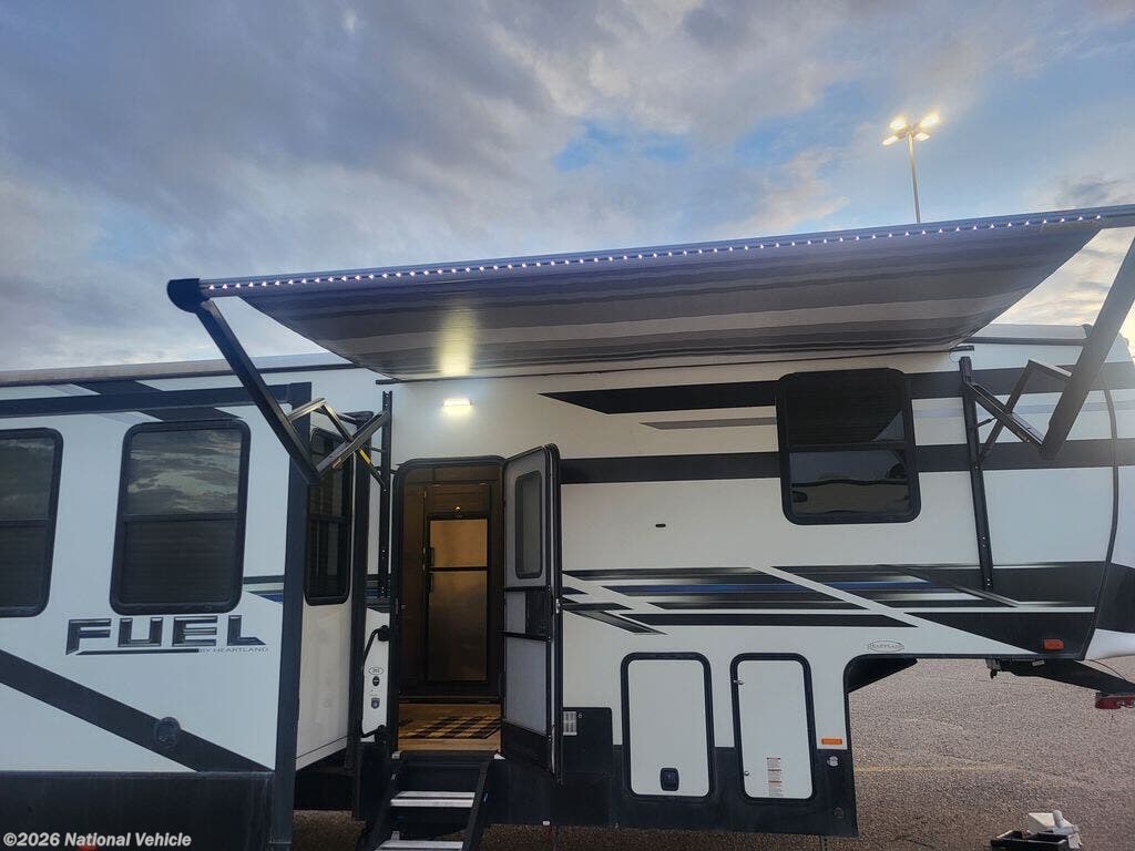2021 Heartland Fuel 352 - Used Toy Hauler For Sale by National Vehicle in Albuquerque, New Mexico