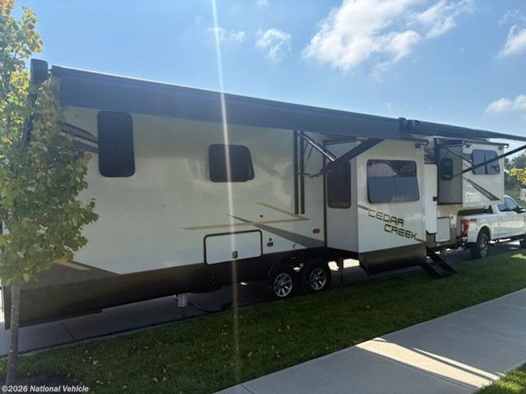 2023 Forest River Cedar Creek 371FL - Used Fifth Wheel For Sale by National Vehicle in Deleware, Ohio