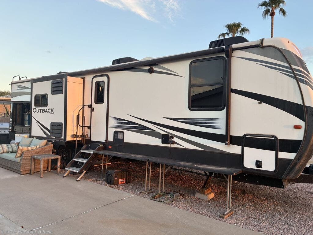 2020 Keystone Outback Super-Lite 335CG - Used Toy Hauler For Sale by National Vehicle in Mesa, Arizona