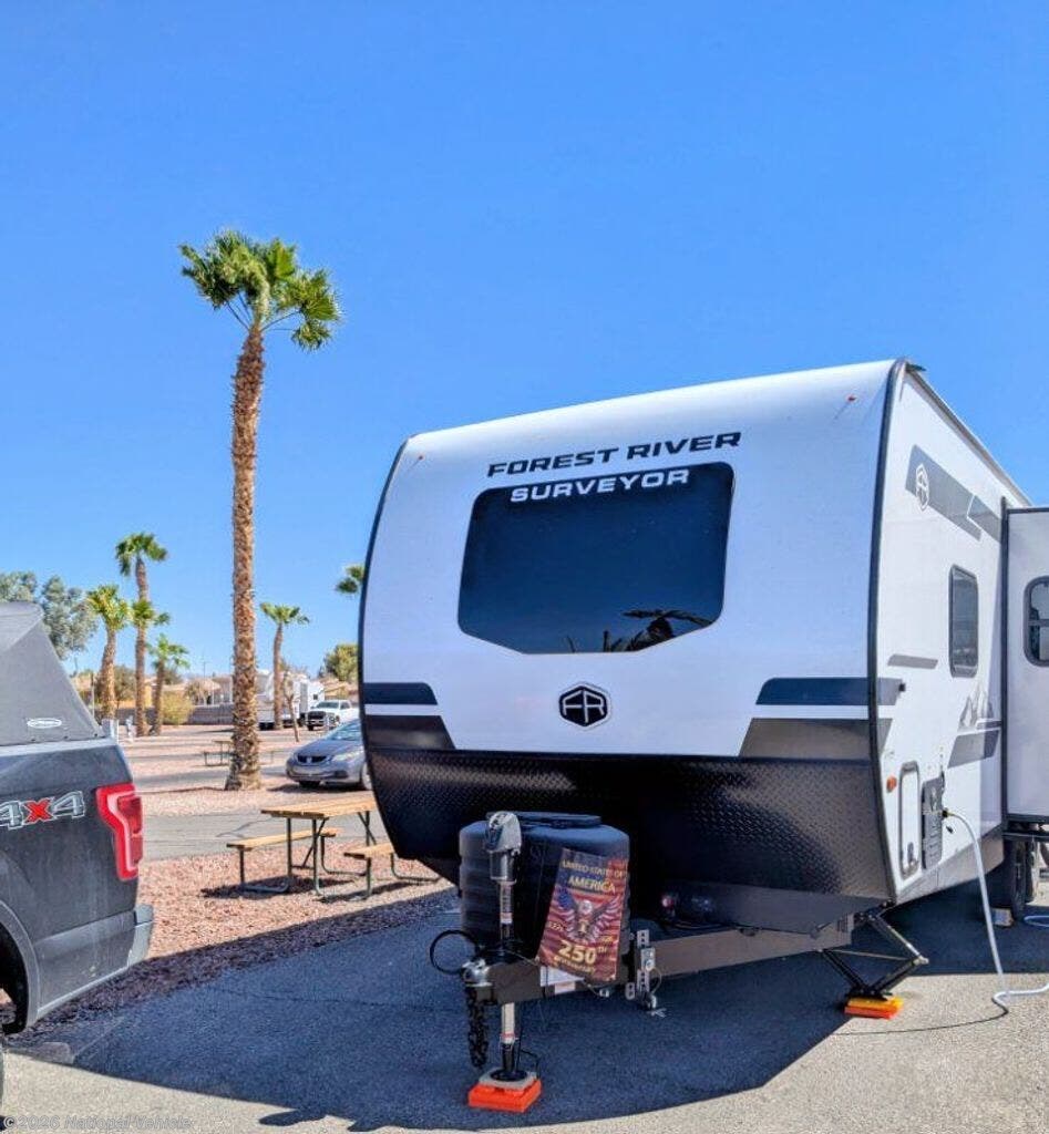 2026 Forest River Surveyor Legend 205RKLE - Used Travel Trailer For Sale by National Vehicle in Las Vegas, Nevada