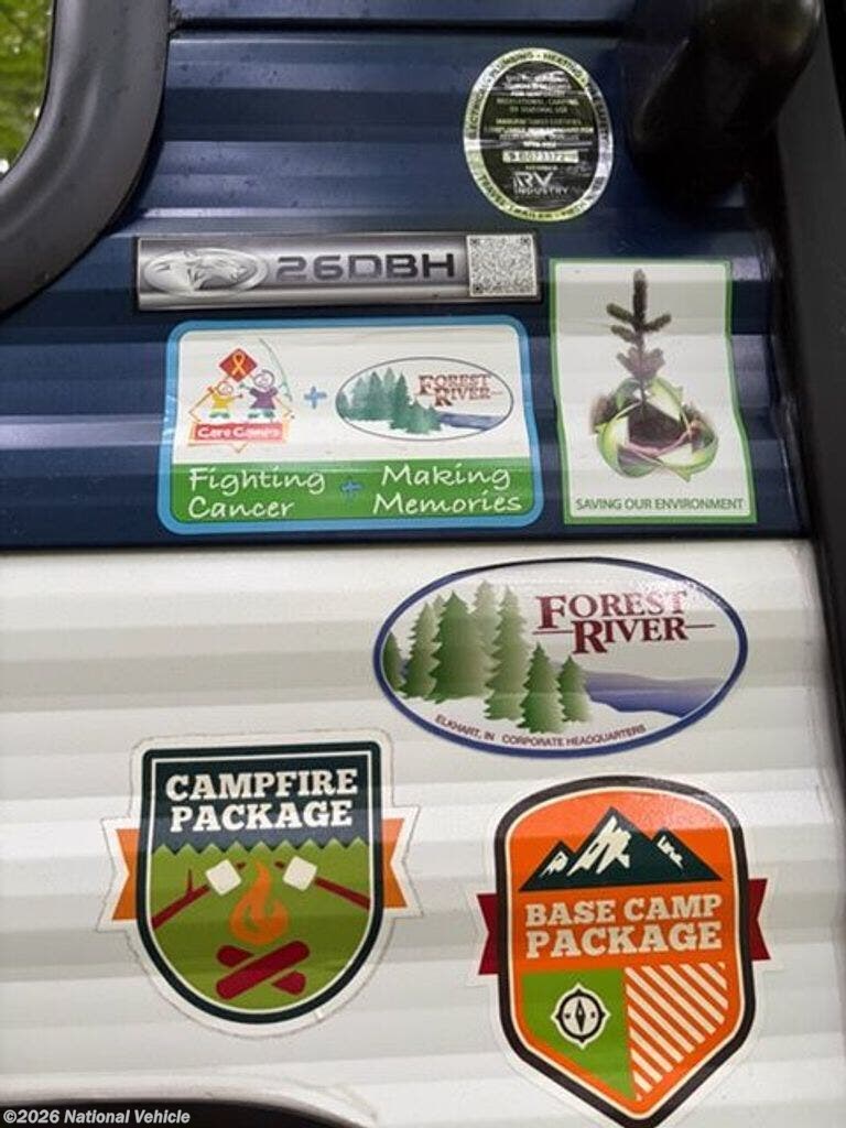 2024 Forest River Cherokee Grey Wolf 26DBH - Used Travel Trailer For Sale by National Vehicle in Warren, Maine