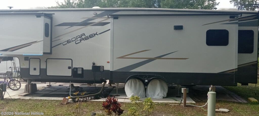 2022 Cedar Creek 360RL by Forest River from National Vehicle in Arcadia, Florida