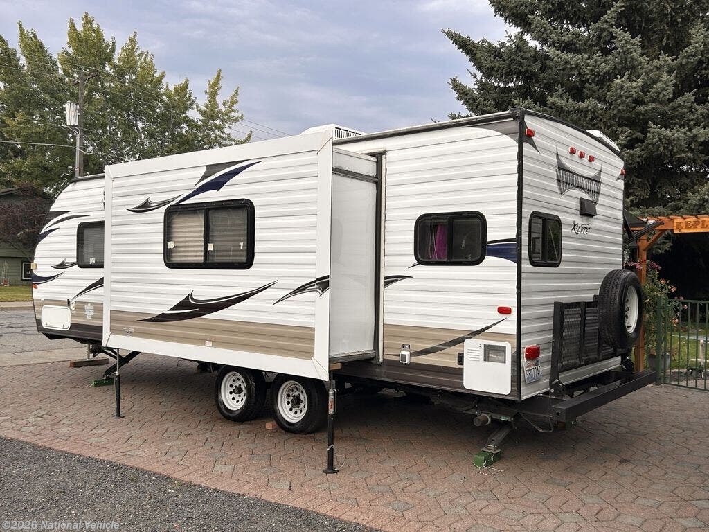 2014 Forest River Wildwood X-Lite 231RKXL - Used Travel Trailer For Sale by National Vehicle in Spokane Valley, Washington