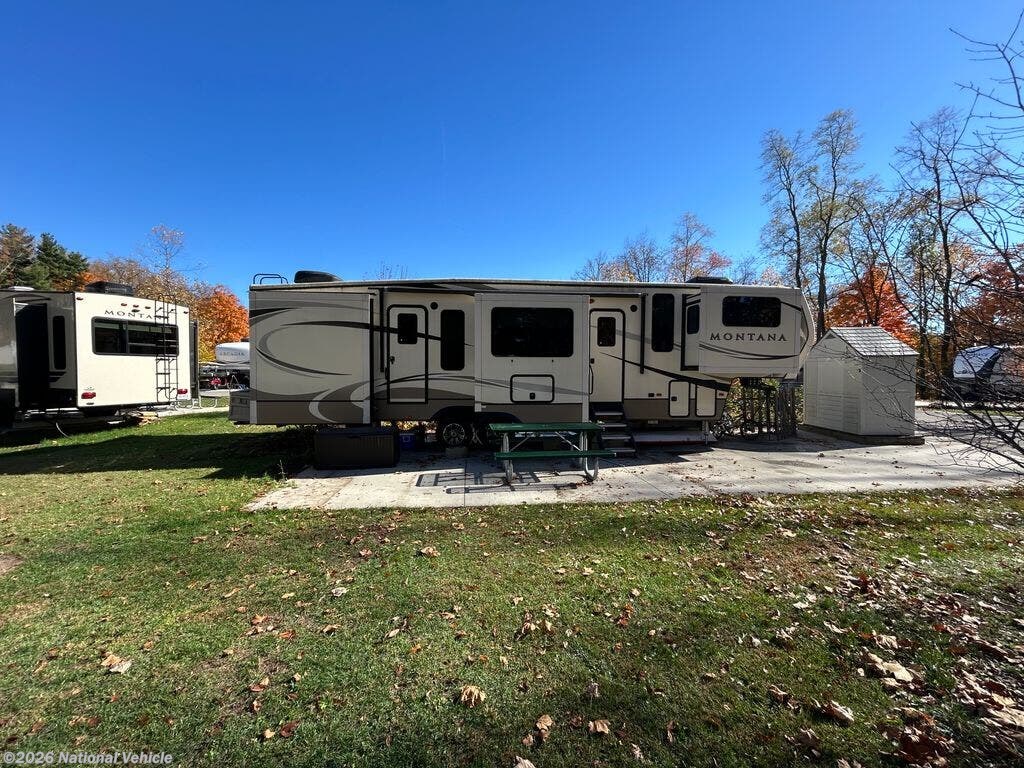 2018 Keystone Montana 3731FL - Used Fifth Wheel For Sale by National Vehicle in Mansfield, Ohio