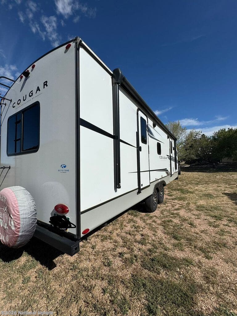 2025 Keystone Cougar Half-Ton 25FKD - Used Travel Trailer For Sale by National Vehicle in Aurora, Colorado