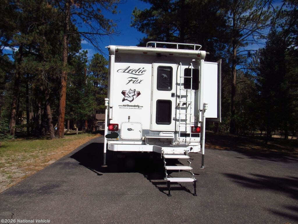2015 Northwood Arctic Fox Truck Camper 811 - Used Truck Camper For Sale by National Vehicle in Larkspur, Colorado