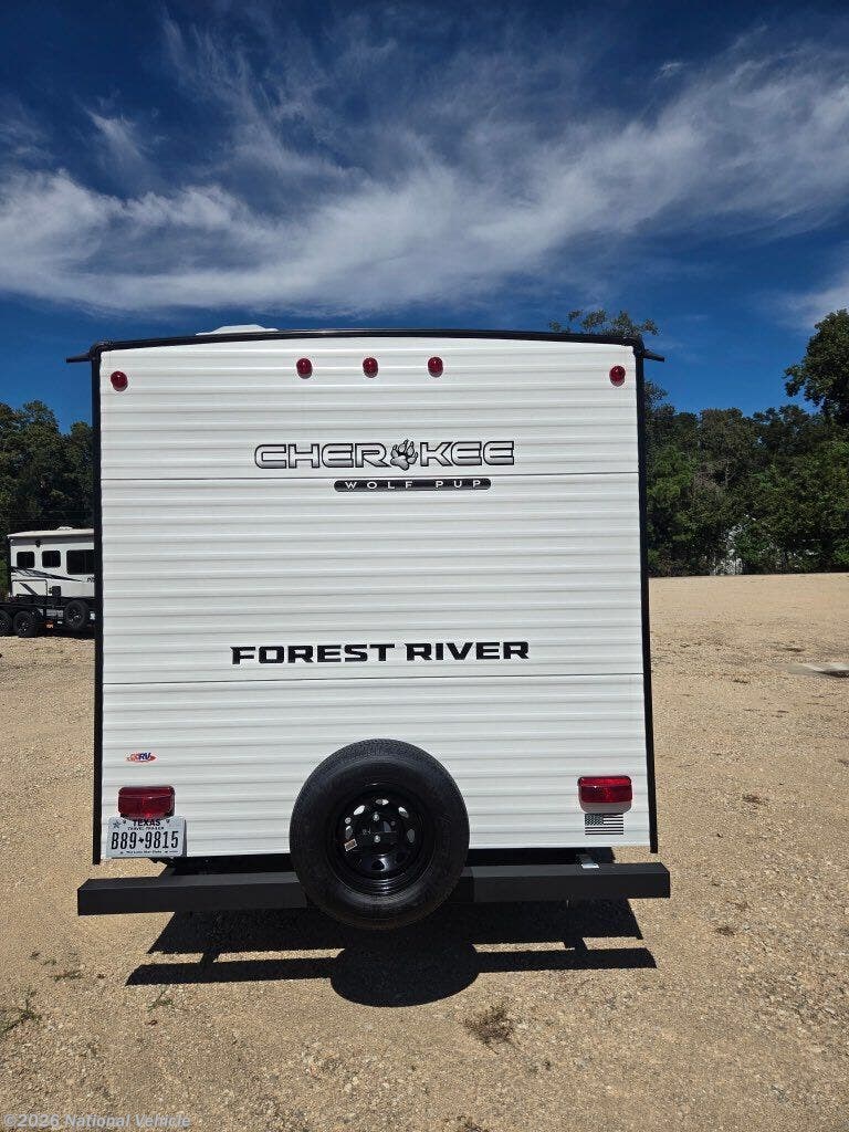 2025 Forest River Cherokee Wolf Pup 17LP - Used Travel Trailer For Sale by National Vehicle in Houston, Texas