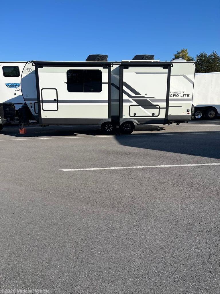 2026 Flagstaff Micro Lite 25MBR by Forest River from National Vehicle in Lake Frederick, Virginia