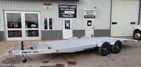 &lt;p&gt;&lt;span style=&quot;font-family: arial, helvetica, sans-serif; font-size: 24pt;&quot;&gt;&lt;strong&gt;2024 Timpte 20&#39; 10k Aluminum Power Tilt Trailer&lt;/strong&gt;&lt;/span&gt;&lt;/p&gt;
&lt;p&gt;POWERED EZ LOAD DECK SYSTEM ALL ALUMINUM CONSTRUCTION&lt;/p&gt;
&lt;p&gt;Raise and lower your deck bed with one push of a button on your wireless remote or use the main switch located in the toolbox. Trailer features a four-degree approach angle and can be loaded or unloaded without the need for ramps. Deter thieves and save space by storing equipment on the trailer in its lowered position while not in use.&lt;/p&gt;
&lt;p&gt;81&quot; Deck Width / 84&quot; Between Fenders&lt;/p&gt;
&lt;p&gt;10,000 GVWR&lt;/p&gt;
&lt;p&gt;Electric Brakes&lt;/p&gt;
&lt;p&gt;2,000Lb Jack&lt;/p&gt;
&lt;p&gt;LED Lights&lt;/p&gt;
&lt;p&gt;4 Stake Pockets&lt;/p&gt;
&lt;p&gt;ST225/75R15 Tires&lt;/p&gt;
&lt;p&gt;15&quot; Aluminum Wheels&lt;/p&gt;
&lt;p&gt;3 Year Manufacturers Warranty&lt;/p&gt;
&lt;p style=&quot;text-align: center;&quot;&gt;Large Selection of trailers in stock and ready for immediate delivery!&lt;/p&gt;
&lt;p style=&quot;text-align: center;&quot;&gt;Easy on site financing. Call for quick and easy pre-approval.&lt;/p&gt;
&lt;p style=&quot;text-align: center;&quot;&gt;WWW.FORESTLAKETRAILER.COM&lt;/p&gt;
&lt;p style=&quot;text-align: center;&quot;&gt;651-464-6009&lt;/p&gt;
&lt;p style=&quot;text-align: center;&quot;&gt;Forest Lake Trailer&lt;/p&gt;
&lt;p style=&quot;text-align: center;&quot;&gt;15131 Feller Street&lt;/p&gt;
&lt;p style=&quot;text-align: center;&quot;&gt;Forest Lake, MN 55025&lt;/p&gt;
&lt;p style=&quot;text-align: center;&quot;&gt;Call for availability as our inventory is always changing.&lt;/p&gt;
&lt;p style=&quot;text-align: center;&quot;&gt;Financing terms are imply an estimate and are by no means a commitment to a specific interest rate or term. &amp;nbsp;Forest Lake Trailer is not responsible for errors, misprints or typos in our advertising.&lt;/p&gt;