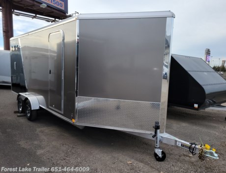 &lt;p&gt;&lt;span style=&quot;font-size: 20px;&quot;&gt;&lt;strong&gt;2024 Triton Prestige PR187 Aluminum Snowmobile, UTV, ATV Trailer&lt;/strong&gt;&lt;/span&gt;&lt;/p&gt;
&lt;p&gt;This is a nicely optioned trailer:&lt;/p&gt;
&lt;p&gt;UPGRADED - 7&amp;rsquo; Interior Height (80&quot;+ Door Height)&lt;/p&gt;
&lt;p&gt;UPGRADED - Full White Interior&lt;/p&gt;
&lt;p&gt;UPGRADED - Helmet Cabinet&lt;/p&gt;
&lt;p&gt;UPGRADED - Salem Vents&lt;/p&gt;
&lt;p&gt;UPGRADED - Rear Loading Light&lt;/p&gt;
&lt;p&gt;...and more!&lt;/p&gt;
&lt;p&gt;&amp;nbsp;&lt;/p&gt;
&lt;p&gt;Standard Features:&lt;/p&gt;
&lt;p&gt;Two Full length Quickslide&amp;nbsp;welded tie down channels&lt;/p&gt;
&lt;p&gt;Electric brakes on both Torsion Axles&lt;/p&gt;
&lt;p&gt;Screwless&amp;nbsp;Exterior&lt;/p&gt;
&lt;p&gt;Side access door with Double O-Ring Seals&lt;/p&gt;
&lt;p&gt;One piece aluminum roof skin&amp;nbsp;&lt;/p&gt;
&lt;p&gt;5/8&quot; Marine Grade Plywood Floor and Kick Panels&lt;/p&gt;
&lt;p&gt;LED Lights&lt;/p&gt;
&lt;p&gt;Recessed Stainless Steel Door Latch&lt;/p&gt;
&lt;p&gt;Diamond Plate Stoneguard&lt;/p&gt;
&lt;p&gt;5 Year Manufacturers Warranty&lt;/p&gt;
&lt;p&gt;Call for more information....&lt;/p&gt;
&lt;p style=&quot;text-align: center;&quot;&gt;Large Selection of Trailers in Stock for Immediate Pick-up&lt;/p&gt;
&lt;p style=&quot;text-align: center;&quot;&gt;Easy on site financing available. &amp;nbsp;Call now for quick, easy pre-approval.&lt;/p&gt;
&lt;p style=&quot;text-align: center;&quot;&gt;www.FORESTLAKETRAILER.COM&lt;/p&gt;
&lt;p style=&quot;text-align: center;&quot;&gt;651-464-6009&lt;/p&gt;
&lt;p style=&quot;text-align: center;&quot;&gt;Forest Lake Trailer&lt;/p&gt;
&lt;p style=&quot;text-align: center;&quot;&gt;15131 Feller Street&lt;/p&gt;
&lt;p style=&quot;text-align: center;&quot;&gt;Forest Lake, MN. 55025&lt;/p&gt;
&lt;p style=&quot;text-align: center;&quot;&gt;Call for availability as our inventory is always changing.&lt;/p&gt;
&lt;p style=&quot;text-align: center;&quot;&gt;Financing terms are simply an estimate and are by no means a commitment to a specific interest rate or term. &amp;nbsp;Forest Lake Trailer is not responsible for errors, typos or misprints in our advertising.&lt;/p&gt;
&lt;p style=&quot;text-align: center;&quot;&gt;&amp;nbsp;&lt;/p&gt;