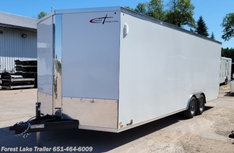 &lt;p&gt;&lt;span style=&quot;font-size: 20px;&quot;&gt;&lt;strong&gt;&lt;span style=&quot;font-family: verdana, geneva, sans-serif;&quot;&gt;2025 Cross&amp;nbsp; Alpha Arrow 8.5x24 7&#39;h 10k Tandem Axle Cargo Trailer Custom Trailer&lt;/span&gt;&lt;/strong&gt;&lt;/span&gt;&lt;/p&gt;
&lt;p&gt;This is a nicely upgraded multi-sport trailer. UTV, ATV, or Car Hauler - 84&quot; Tall Rear Door Opening.&lt;/p&gt;
&lt;p&gt;UPGRADE - Tandem 5.2 Spring Axles - 10k GVWR&lt;/p&gt;
&lt;p&gt;UPGRADE - 7&#39; Interior Height (83&quot; Rear Door Opening)&lt;/p&gt;
&lt;p&gt;You have to see this trailer in person. The side panels are amazing! Clean look!&lt;/p&gt;
&lt;p style=&quot;text-align: center;&quot;&gt;&lt;strong&gt;This is a must see trailer!&lt;/strong&gt;&lt;/p&gt;
&lt;p style=&quot;text-align: center;&quot;&gt;&lt;strong&gt;Call our Sales Team for more information.&lt;/strong&gt;&lt;/p&gt;
&lt;p style=&quot;text-align: center;&quot;&gt;&lt;strong&gt;651-464-6009&lt;/strong&gt;&lt;/p&gt;
&lt;p style=&quot;text-align: center;&quot;&gt;&lt;strong&gt;www.FORESTLAKETRAILER.com&lt;/strong&gt;&lt;/p&gt;
&lt;p style=&quot;text-align: center;&quot;&gt;&lt;strong&gt;Forest Lake Trailer&lt;/strong&gt;&lt;/p&gt;
&lt;p style=&quot;text-align: center;&quot;&gt;&lt;strong&gt;651-464-6009&lt;/strong&gt;&lt;/p&gt;
&lt;p style=&quot;text-align: center;&quot;&gt;&lt;strong&gt;15131 Feller Street&lt;/strong&gt;&lt;/p&gt;
&lt;p style=&quot;text-align: center;&quot;&gt;&lt;strong&gt;Forest Lake, MN. 55025&lt;/strong&gt;&lt;/p&gt;
&lt;p style=&quot;text-align: center;&quot;&gt;&lt;strong&gt;Call for availability&amp;nbsp; as our inventory is always changing.&lt;/strong&gt;&lt;/p&gt;
&lt;p style=&quot;text-align: center;&quot;&gt;&lt;strong&gt;Large selection of trailers in stock ready for immediate delivery.&lt;/strong&gt;&lt;/p&gt;
&lt;p&gt;&amp;nbsp;&lt;/p&gt;
&lt;p style=&quot;text-align: center;&quot;&gt;&lt;strong&gt;Financing terms are simply an estimate and are by no means a commitment to a specific interest rate or term. &amp;nbsp;Forest Lake Trailer is not responsible for errors, typos or misprints in our advertising.&lt;/strong&gt;&lt;/p&gt;
&lt;p&gt;&amp;nbsp;&lt;/p&gt;
&lt;p class=&quot;MsoNormal&quot; style=&quot;margin-bottom: 0.0001pt; line-height: normal; background-image: initial; background-position: initial; background-size: initial; background-repeat: initial; background-attachment: initial; background-origin: initial; background-clip: initial;&quot;&gt;&lt;span style=&quot;font-family: verdana, geneva, sans-serif; font-size: 14px;&quot;&gt;&lt;span style=&quot;background-color: #ffffff;&quot;&gt;&lt;strong&gt;&lt;u&gt;&lt;span style=&quot;color: #252525; background: #ffffff;&quot;&gt;8&amp;nbsp;Ft. Wide&amp;nbsp;Tandem Axle Standard Features&lt;/span&gt;&lt;/u&gt;&lt;/strong&gt;&lt;/span&gt;&lt;/span&gt;&lt;/p&gt;
&lt;ul type=&quot;disc&quot;&gt;
&lt;li class=&quot;MsoNormal&quot; style=&quot;color: #252525; line-height: normal; background-image: initial; background-position: initial; background-size: initial; background-repeat: initial; background-attachment: initial; background-origin: initial; background-clip: initial;&quot;&gt;&lt;span style=&quot;font-size: 14px; font-family: verdana, geneva, sans-serif;&quot;&gt;2&quot; X 6&quot; Welded Tubular Steel Main Frame&lt;/span&gt;&lt;/li&gt;
&lt;li class=&quot;MsoNormal&quot; style=&quot;color: #252525; line-height: normal; background-image: initial; background-position: initial; background-size: initial; background-repeat: initial; background-attachment: initial; background-origin: initial; background-clip: initial;&quot;&gt;&lt;span style=&quot;font-size: 14px; font-family: verdana, geneva, sans-serif;&quot;&gt;2 5/16&quot; Coupler With A-Frame&lt;/span&gt;&lt;/li&gt;
&lt;li class=&quot;MsoNormal&quot; style=&quot;color: #252525; line-height: normal; background-image: initial; background-position: initial; background-size: initial; background-repeat: initial; background-attachment: initial; background-origin: initial; background-clip: initial;&quot;&gt;&lt;span style=&quot;font-size: 14px; font-family: verdana, geneva, sans-serif;&quot;&gt;4 Way Electric Brakes&lt;/span&gt;&lt;/li&gt;
&lt;li class=&quot;MsoNormal&quot; style=&quot;color: #252525; line-height: normal; background-image: initial; background-position: initial; background-size: initial; background-repeat: initial; background-attachment: initial; background-origin: initial; background-clip: initial;&quot;&gt;&lt;span style=&quot;font-size: 14px; font-family: verdana, geneva, sans-serif;&quot;&gt;Gel Cell Rechargeable Breakaway Kit&lt;/span&gt;&lt;/li&gt;
&lt;li class=&quot;MsoNormal&quot; style=&quot;color: #252525; line-height: normal; background-image: initial; background-position: initial; background-size: initial; background-repeat: initial; background-attachment: initial; background-origin: initial; background-clip: initial;&quot;&gt;&lt;span style=&quot;font-size: 14px; font-family: verdana, geneva, sans-serif;&quot;&gt;7 Way Electrical Plug&lt;/span&gt;&lt;/li&gt;
&lt;li class=&quot;MsoNormal&quot; style=&quot;color: #252525; line-height: normal; background-image: initial; background-position: initial; background-size: initial; background-repeat: initial; background-attachment: initial; background-origin: initial; background-clip: initial;&quot;&gt;&lt;span style=&quot;font-size: 14px; font-family: verdana, geneva, sans-serif;&quot;&gt;3/4&quot; Water Resistant Floor (16&quot; O.C.)&lt;/span&gt;&lt;/li&gt;
&lt;li class=&quot;MsoNormal&quot; style=&quot;color: #252525; line-height: normal; background-image: initial; background-position: initial; background-size: initial; background-repeat: initial; background-attachment: initial; background-origin: initial; background-clip: initial;&quot;&gt;&lt;span style=&quot;font-size: 14px; font-family: verdana, geneva, sans-serif;&quot;&gt;3/8&quot; Water Resistant Walls (16&quot; O/C)&lt;/span&gt;&lt;/li&gt;
&lt;li class=&quot;MsoNormal&quot; style=&quot;color: #252525; line-height: normal; background-image: initial; background-position: initial; background-size: initial; background-repeat: initial; background-attachment: initial; background-origin: initial; background-clip: initial;&quot;&gt;&lt;span style=&quot;font-size: 14px; font-family: verdana, geneva, sans-serif;&quot;&gt;.030 Aluminum Exterior (Screwless Standard)&lt;/span&gt;&lt;/li&gt;
&lt;li class=&quot;MsoNormal&quot; style=&quot;color: #252525; line-height: normal; background-image: initial; background-position: initial; background-size: initial; background-repeat: initial; background-attachment: initial; background-origin: initial; background-clip: initial;&quot;&gt;&lt;span style=&quot;font-size: 14px; font-family: verdana, geneva, sans-serif;&quot;&gt;Bright Front Corners &amp;amp; Bright Rear Hoop&lt;/span&gt;&lt;/li&gt;
&lt;li class=&quot;MsoNormal&quot; style=&quot;color: #252525; line-height: normal; background-image: initial; background-position: initial; background-size: initial; background-repeat: initial; background-attachment: initial; background-origin: initial; background-clip: initial;&quot;&gt;&lt;span style=&quot;font-size: 14px; font-family: verdana, geneva, sans-serif;&quot;&gt;Flat Top With Bright Corners &amp;amp; Rear Hoop&lt;/span&gt;&lt;/li&gt;
&lt;li class=&quot;MsoNormal&quot; style=&quot;color: #252525; line-height: normal; background-image: initial; background-position: initial; background-size: initial; background-repeat: initial; background-attachment: initial; background-origin: initial; background-clip: initial;&quot;&gt;&lt;span style=&quot;font-size: 14px; font-family: verdana, geneva, sans-serif;&quot;&gt;Seamless Aluminum Roof&lt;/span&gt;&lt;/li&gt;
&lt;li class=&quot;MsoNormal&quot; style=&quot;color: #252525; line-height: normal; background-image: initial; background-position: initial; background-size: initial; background-repeat: initial; background-attachment: initial; background-origin: initial; background-clip: initial;&quot;&gt;&lt;span style=&quot;font-size: 14px; font-family: verdana, geneva, sans-serif;&quot;&gt;Brushed Aluminum Fenders&lt;/span&gt;&lt;/li&gt;
&lt;li class=&quot;MsoNormal&quot; style=&quot;color: #252525; line-height: normal; background-image: initial; background-position: initial; background-size: initial; background-repeat: initial; background-attachment: initial; background-origin: initial; background-clip: initial;&quot;&gt;&lt;span style=&quot;font-size: 14px; font-family: verdana, geneva, sans-serif;&quot;&gt;24&quot; Gravel Guard&lt;/span&gt;&lt;/li&gt;
&lt;li class=&quot;MsoNormal&quot; style=&quot;color: #252525; line-height: normal; background-image: initial; background-position: initial; background-size: initial; background-repeat: initial; background-attachment: initial; background-origin: initial; background-clip: initial;&quot;&gt;&lt;span style=&quot;font-size: 14px; font-family: verdana, geneva, sans-serif;&quot;&gt;46&quot; Econo RV Door &amp;amp; Stepwell&lt;/span&gt;&lt;/li&gt;
&lt;li class=&quot;MsoNormal&quot; style=&quot;color: #252525; line-height: normal; background-image: initial; background-position: initial; background-size: initial; background-repeat: initial; background-attachment: initial; background-origin: initial; background-clip: initial;&quot;&gt;&lt;span style=&quot;font-size: 14px; font-family: verdana, geneva, sans-serif;&quot;&gt;Rear Ramp Door with 4&#39; Beavertail&lt;/span&gt;&lt;/li&gt;
&lt;li class=&quot;MsoNormal&quot; style=&quot;color: #252525; line-height: normal; background-image: initial; background-position: initial; background-size: initial; background-repeat: initial; background-attachment: initial; background-origin: initial; background-clip: initial;&quot;&gt;&lt;span style=&quot;font-size: 14px; font-family: verdana, geneva, sans-serif;&quot;&gt;4-Recessed D-Rings&lt;/span&gt;&lt;/li&gt;
&lt;li class=&quot;MsoNormal&quot; style=&quot;color: #252525; line-height: normal; background-image: initial; background-position: initial; background-size: initial; background-repeat: initial; background-attachment: initial; background-origin: initial; background-clip: initial;&quot;&gt;&lt;span style=&quot;font-size: 14px; font-family: verdana, geneva, sans-serif;&quot;&gt;Clear 1000 Coated Door Hardware&lt;/span&gt;&lt;/li&gt;
&lt;li class=&quot;MsoNormal&quot; style=&quot;color: #252525; line-height: normal; background-image: initial; background-position: initial; background-size: initial; background-repeat: initial; background-attachment: initial; background-origin: initial; background-clip: initial;&quot;&gt;&lt;span style=&quot;font-size: 14px; font-family: verdana, geneva, sans-serif;&quot;&gt;2 - 12 Volt Dome Light With Wall Switch&lt;/span&gt;&lt;/li&gt;
&lt;li class=&quot;MsoNormal&quot; style=&quot;color: #252525; line-height: normal; background-image: initial; background-position: initial; background-size: initial; background-repeat: initial; background-attachment: initial; background-origin: initial; background-clip: initial;&quot;&gt;&lt;span style=&quot;font-size: 14px; font-family: verdana, geneva, sans-serif;&quot;&gt;Exterior White Out L.E.D. Lighting&lt;/span&gt;&lt;/li&gt;
&lt;li class=&quot;MsoNormal&quot; style=&quot;color: #252525; line-height: normal; background-image: initial; background-position: initial; background-size: initial; background-repeat: initial; background-attachment: initial; background-origin: initial; background-clip: initial;&quot;&gt;&lt;span style=&quot;font-size: 14px; font-family: verdana, geneva, sans-serif;&quot;&gt;DOT Approved Lighting and Safety Equipment&lt;/span&gt;&lt;/li&gt;
&lt;li class=&quot;MsoNormal&quot; style=&quot;color: #252525; line-height: normal; background-image: initial; background-position: initial; background-size: initial; background-repeat: initial; background-attachment: initial; background-origin: initial; background-clip: initial;&quot;&gt;&lt;span style=&quot;font-size: 14px; font-family: verdana, geneva, sans-serif;&quot;&gt;Limited 5 Year Warranty&lt;/span&gt;&lt;/li&gt;
&lt;/ul&gt;
&lt;p&gt;&lt;span style=&quot;color: #252525; font-family: verdana, geneva, sans-serif; font-size: 14px;&quot;&gt;More about Cross Trailers:&lt;/span&gt;&lt;/p&gt;
&lt;p&gt;&lt;span style=&quot;color: #252525; font-family: verdana, geneva, sans-serif; font-size: 14px;&quot;&gt;The Aegis system is a revolutionary mounting system that allows for flex, expansion, and contraction resulting in a smoother look and longer lasting performance that isn&amp;rsquo;t solely reliant upon caulk to keep the wind, dust, and water out.&amp;nbsp;&lt;/span&gt;&lt;/p&gt;