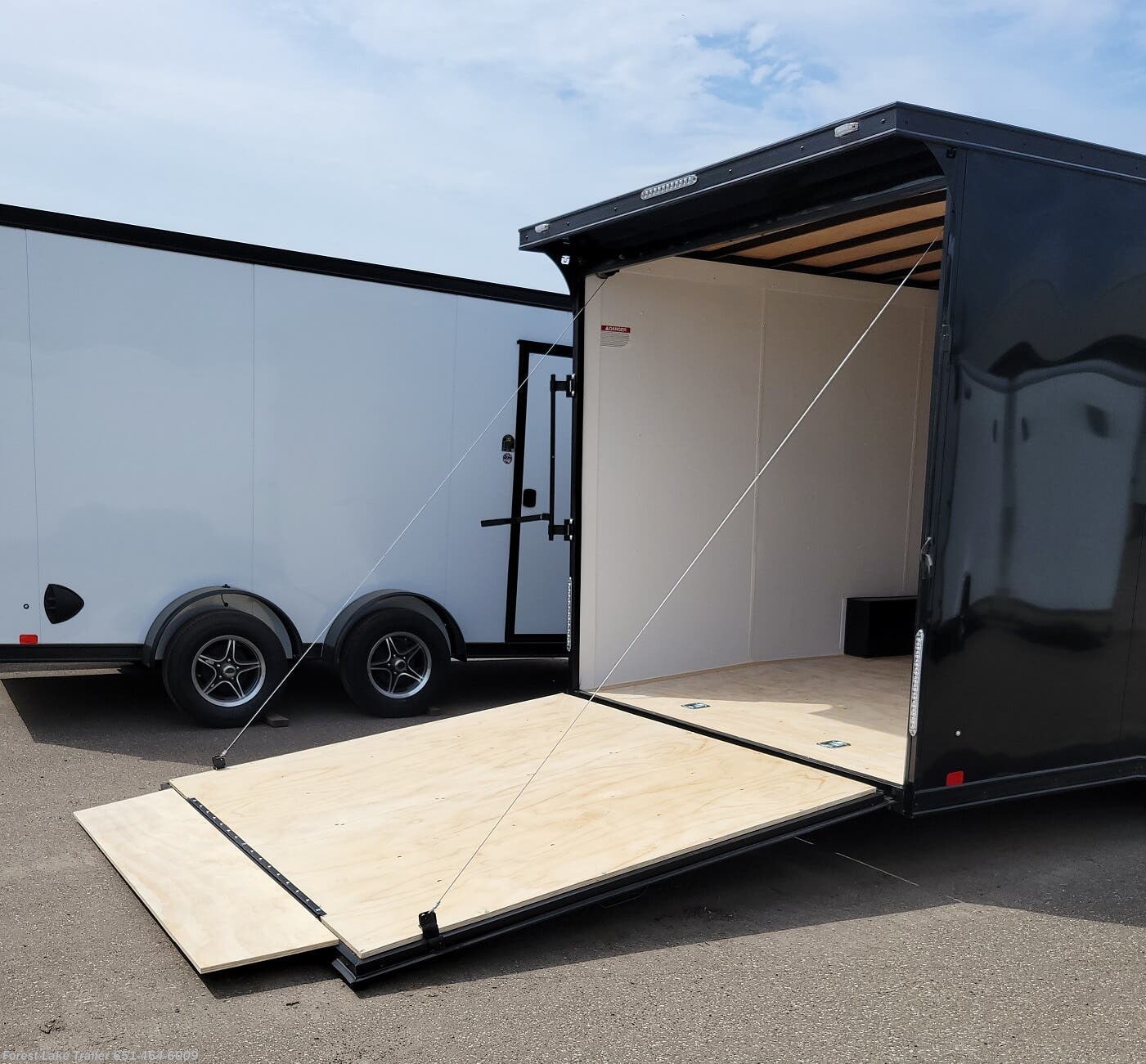 Trailer In Us 2026 United Trailers CLAV 8.5x24 (+3' V) 7'h 10k Enclosed Car Trailer b