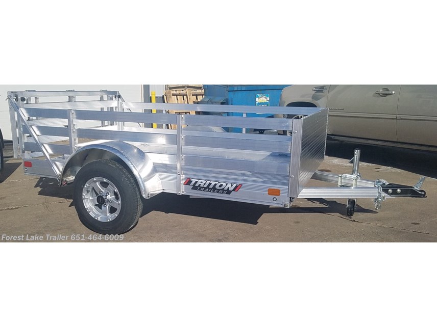 New 2025 Triton Trailers FIT 864 5x8 Rail Side Aluminum Utility Trailer available in Forest Lake, Minnesota