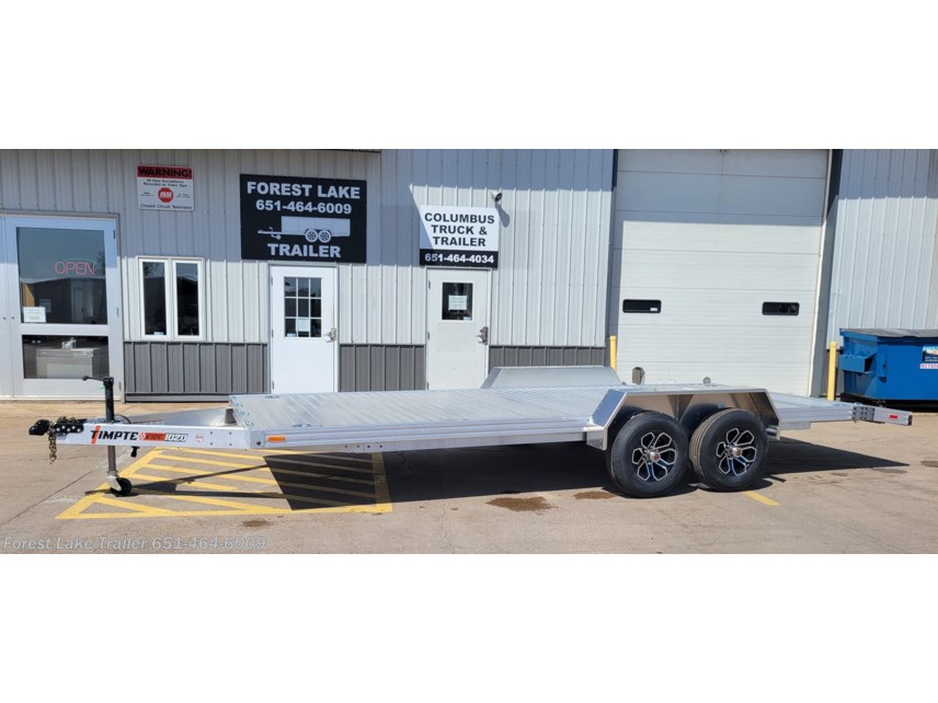 New 2025 Timpte Powerhouse Series 20&apos; 10k Aluminum Ramped  Beavertail Trailer available in Forest Lake, Minnesota