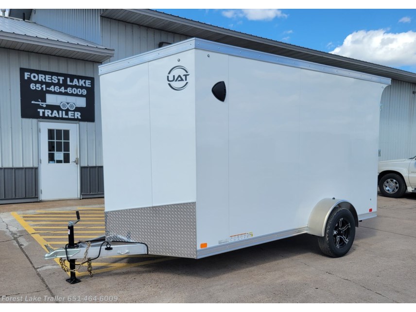 New 2025 United Trailers UATV 6x12 6&apos;10&apos;&apos;h Aluminum Enclosed Trailer Ramp w available in Forest Lake, Minnesota