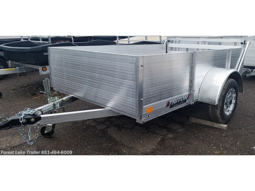New 2025 Triton Trailers FIT Series 5&apos;4&apos;&apos;x8 Tall Solid Side Alum Utility Trl tss available in Forest Lake, Minnesota