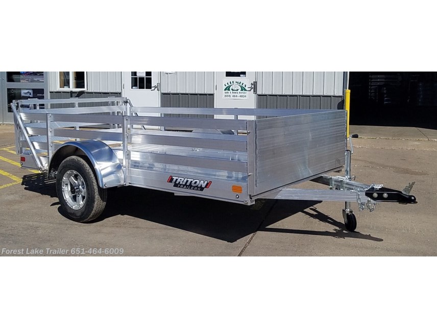New 2025 Triton Trailers FIT Series FIT 1064 5&apos;4&apos;&apos;x10&apos; Rail Side Alum Utility Trailer available in Forest Lake, Minnesota