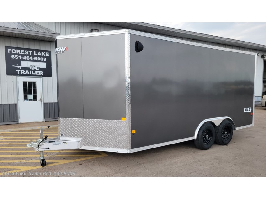New 2025 Triton Trailers Cargo V 8.5x16 7h 10k Ramp Alum ATV UTV Cargo Trailer c available in Forest Lake, Minnesota