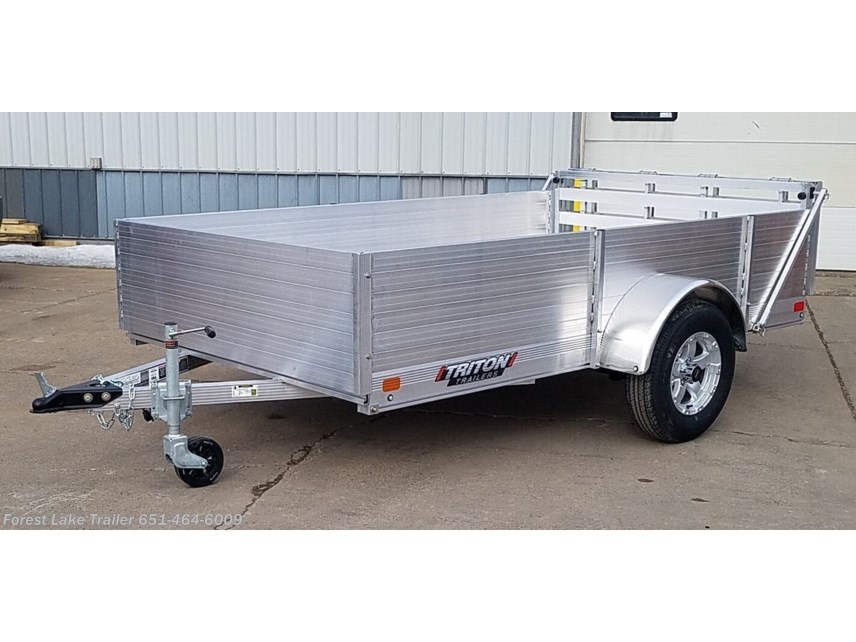 New 2024 Triton Trailers FIT Series FIT1072 Solid Side Aluminum Utility Trailer tss available in Forest Lake, Minnesota