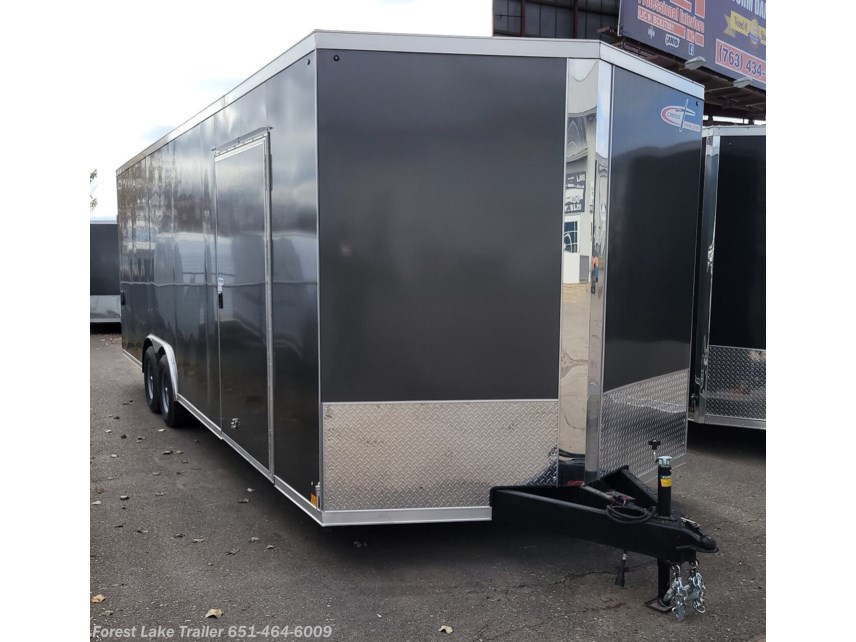 New 2025 Cross Trailers 8.5x24 7&apos;h 10k Tandem Axle Cargo Car Trailer c available in Forest Lake, Minnesota