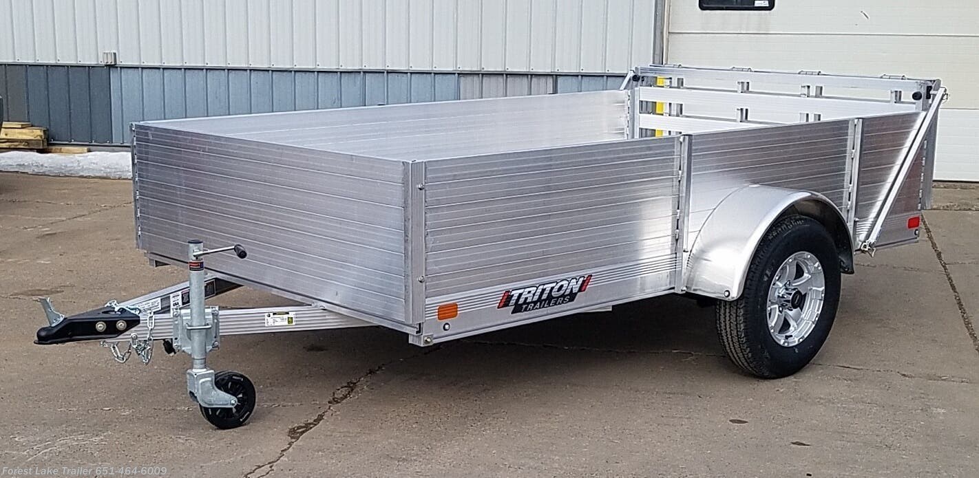 2025 Triton Trailers FIT Series FIT1072 Solid Side Aluminum Utility Trailer