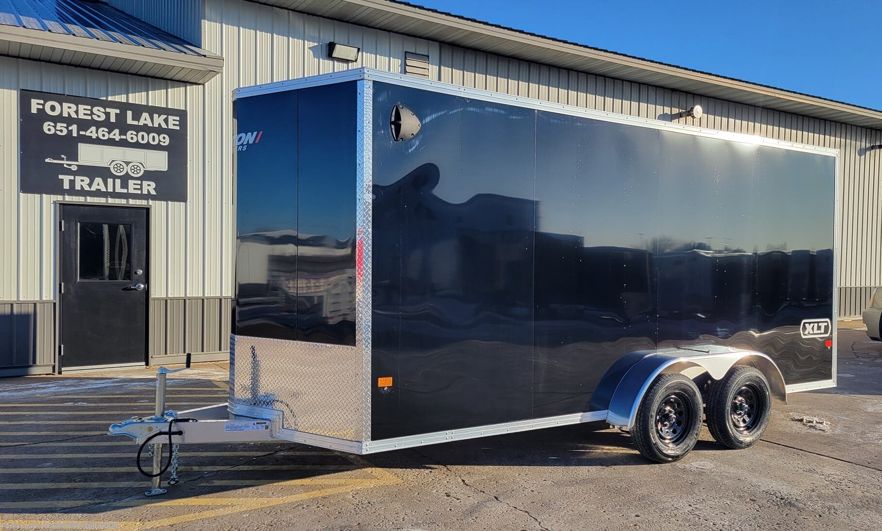 2026 Triton Trailers Cargo V 7x16 7h Ramp Aluminum ATV UTV Cargo