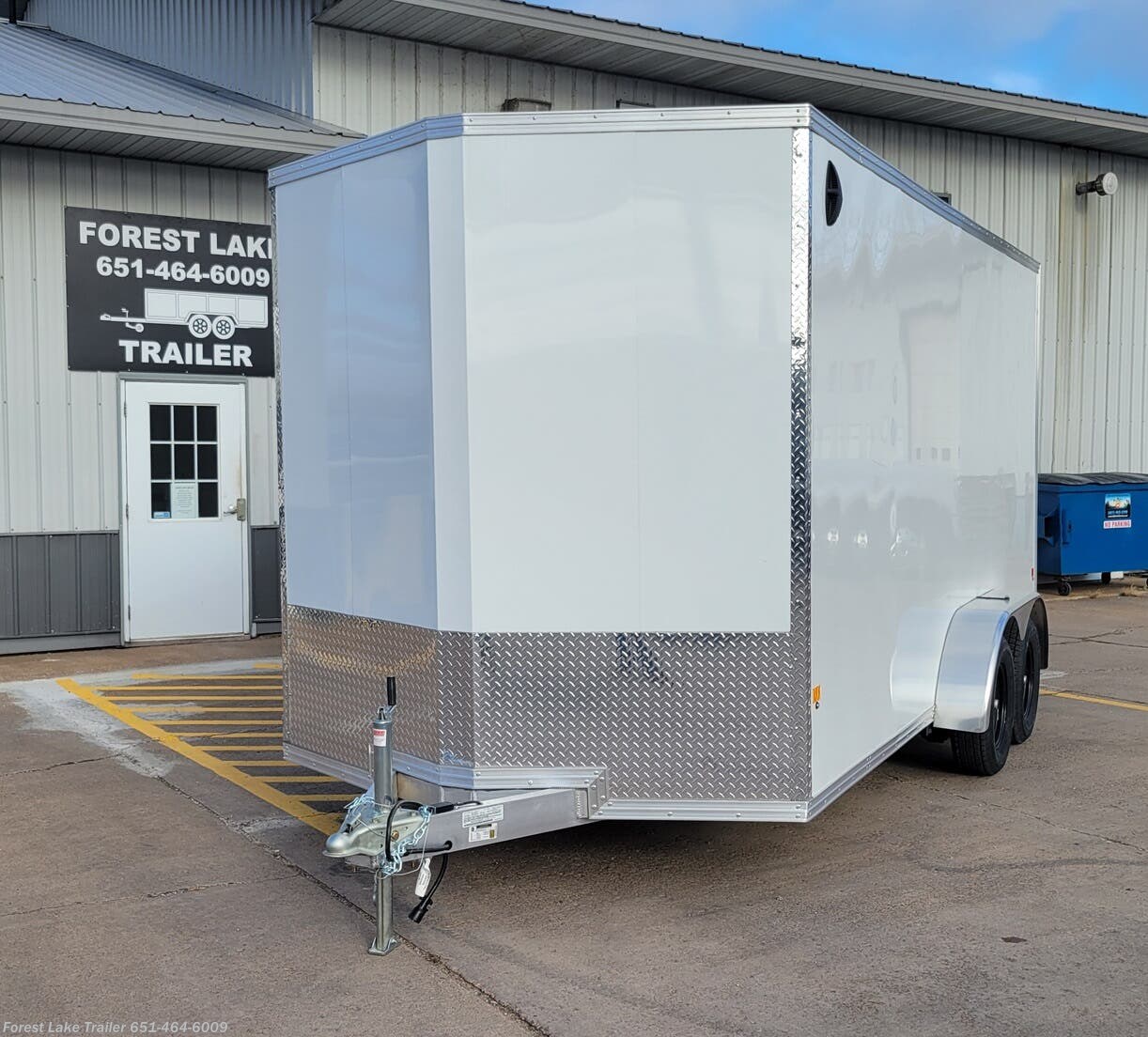 2026 Triton Trailers Cargo V 7x16 7h Ramp Aluminum ATV UTV Cargo