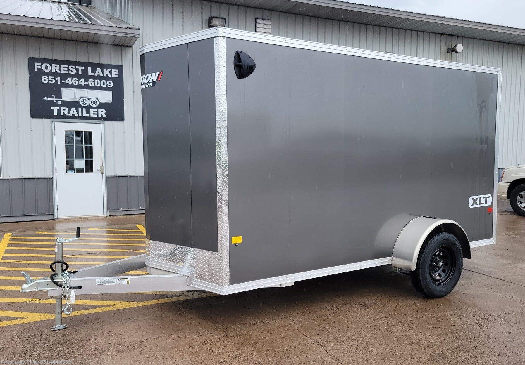 2024 Triton Trailers Vault 7x16 7'h Aluminum ATV UTV Cargo Trailer