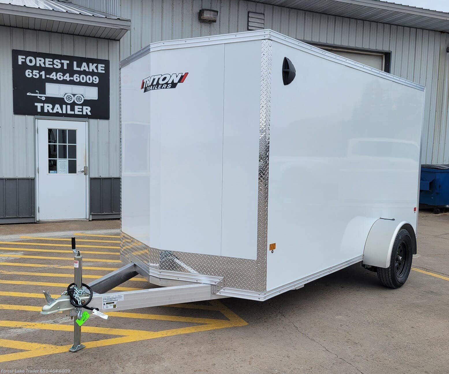 2024 Triton Trailers Vault 8.5x20 7'h 10k Alum UTV Cargo Trailer g