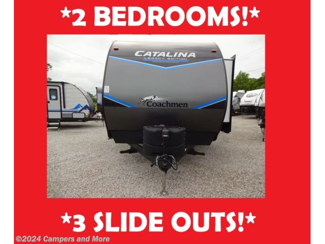 New 2022 Coachmen Catalina Legacy Edition 343BHTSLE (2 Queen Beds) available in Mobile, Alabama