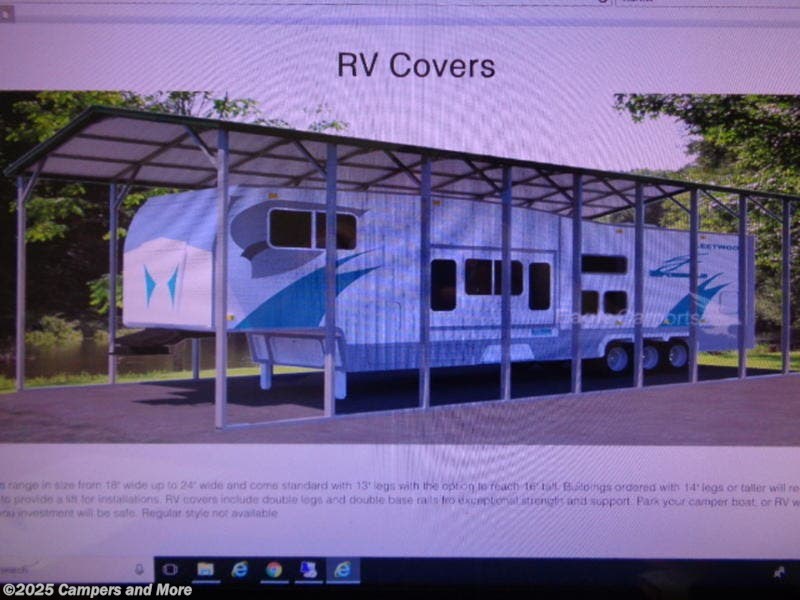 2018 Miscellaneous Rv Eagle Carports Vertical Rv Cover For Sale In