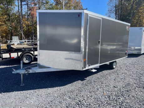 The Durabull Multisport
&#160;
All aluminum tube construction
Screwless .030 Bonded aluminum skin
Seamless 1 piece aluminum roof
24” stone guard
Aluminum door hinges and bar locks (with grease fittings)
&#190;” Dri max flooring
2’ coupler (single axle) 2 5/16” tandem axle models
Zinc coupler all models
2000# lift/3000# static jack
2 sidewall vents standard
(2) Floor length aluminum slide tracks
Slide tracks are welded to floor crossmembers
3500# Dexter torsion idler axle (single axle models)
(2) 3500# Dexter torsion axles w/ brakes (tandem models)
10” wheels (single axle) 12” wheels (tandem models)
LED dome light/lights
All LED exterior lamps with sealed harness
97” interior width
Available length from 12’ to 22’
Standard interior height 70” with 68 &#188;” door opening
Can be upgraded to 10” extra height with 78 1/4 “ door opening
93” rear door opening width
3 year warranty
These are all cash prices.
3% charge on all credit card transactions