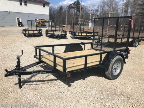 2022 Quality Landscape Trailer\nBed Length - 8&#39; Bed Width - 5&#39;\nGVWR -2990\nEmpty Weight - 650\n\nFeatures\n-4&#39; Ramp Gate\n-Treated Wood Deck\n-DOT Approved Lighting\n-2K Top Wind Jack\n-2 A Frame Coupler\n-3.5K Dexter Idler Axle\n-Safety Chains with Safety Catch\n-Mod Wheels and Radial Tires\n\nMessage/Call for more details.\nAdditional 3% charge on all card transactions\*