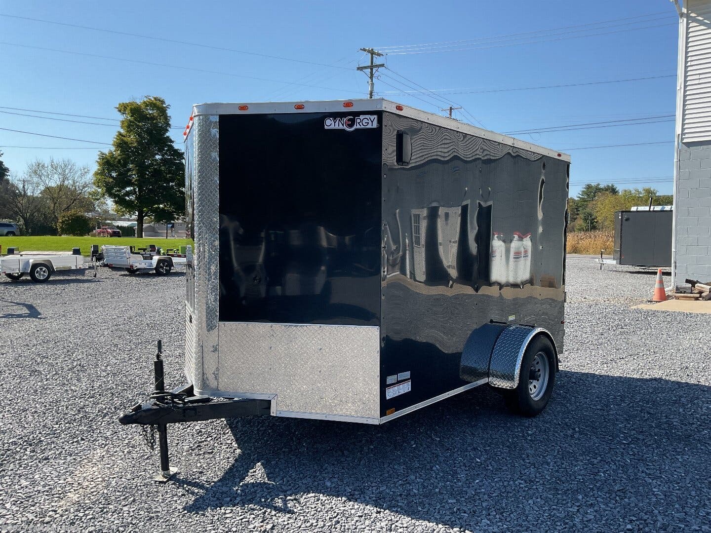 7x10 Cargo Trailer for sale Used Cynergy CCL710SA TrailersUSA