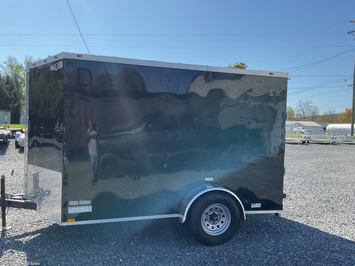 7x10 Cargo Trailer for sale Used Cynergy CCL710SA TrailersUSA