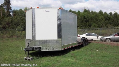 &lt;div&gt;NEW 8.5 X 30&#39; HYBRID ENCLOSED + UTILITY TRAILER&lt;/div&gt;
&lt;div&gt;&amp;nbsp;&lt;/div&gt;
&lt;div&gt;Up for your consideration is a Brand New Model 8.5 x 30 Tandem Axle, Hybrid Enclosed Cargo + Open Deck Utility Trailer.&lt;/div&gt;
&lt;div&gt;&amp;nbsp;&lt;/div&gt;
&lt;div&gt;Great for Motorcycles, ATV&#39;s, Snowmobiles, Cars and MORE!!&amp;nbsp;&lt;/div&gt;
&lt;div&gt;&amp;nbsp;&lt;/div&gt;
&lt;div&gt;&amp;nbsp;&lt;/div&gt;
&lt;div&gt;YOU&#39;VE SEEN THE REST...NOW BUY THE BEST!!&lt;/div&gt;
&lt;div&gt;&amp;nbsp;&lt;/div&gt;
&lt;div&gt;ALL the TOP QUALITY FEATURES listed in this ad!&lt;/div&gt;
&lt;div&gt;&amp;nbsp;&lt;/div&gt;
&lt;div&gt;ELITE SERIES FEATURES:&lt;/div&gt;
&lt;div&gt;&amp;nbsp;&lt;/div&gt;
&lt;div&gt;- Heavy Duty 6&quot; I-Beam Main Frame W/ 2&quot; X 6&quot; Tube&lt;/div&gt;
&lt;div&gt;- Heavy Duty 54&quot; Triple Tube Tongue&lt;/div&gt;
&lt;div&gt;- Heavy Duty Square Tubing Wall Studs &amp;amp; Roof Bows (** TRUE 1&quot; X&#39;1/2&quot; SQUARE TUBE**)&lt;/div&gt;
&lt;div&gt;- True 10&#39; Total Box Space + V-Nose + 20&#39; Open Deck (30&#39; + Overall).&lt;/div&gt;
&lt;div&gt;- 16&quot; On Center Walls&lt;/div&gt;
&lt;div&gt;- 16&quot; On Center Floors&lt;/div&gt;
&lt;div&gt;- 16&quot; On Center Roof Bows&lt;/div&gt;
&lt;div&gt;- (2) 5,200 lb 4&quot; &quot;Dexter&quot; Drop Axles w/ All Wheel Electric Brakes &amp;amp; EZ LUBE Grease Fittings&lt;/div&gt;
&lt;div&gt;- 36&quot; Side Door with RV Flush Lock &amp;amp; VERY SECURE Bar Lock&lt;/div&gt;
&lt;div&gt;- ATP Diamond Plate Recessed Step-Up&lt;/div&gt;
&lt;div&gt;- 6&#39;6&quot; Interior Height&lt;/div&gt;
&lt;div&gt;- Galvalume Seamed Roof w/ Thermo Ply Ceiling Liner&lt;/div&gt;
&lt;div&gt;- 2 5/16&quot; Coupler w/ Snapper Pin&lt;/div&gt;
&lt;div&gt;- Heavy Duty Safety Chains&lt;/div&gt;
&lt;div&gt;- 7-Way Round RV Electrical Wiring Harness w/ Battery Back-Up &amp;amp; Safety Switch&lt;/div&gt;
&lt;div&gt;- 3/8&quot; Heavy Duty TOP Grade Plywood Walls&lt;/div&gt;
&lt;div&gt;- 3/4&quot; Heavy Duty TOP Grade Plywood Floors&lt;/div&gt;
&lt;div&gt;- Heavy Duty Smooth Aluminum Fender Flares&lt;/div&gt;
&lt;div&gt;- 2K A-Frame Top Wind Jack&lt;/div&gt;
&lt;div&gt;- Deluxe License Plate Holder&lt;/div&gt;
&lt;div&gt;- Top Quality Exterior Grade Paint&lt;/div&gt;
&lt;div&gt;- (1) Non-Powered Interior Roof Vent&lt;/div&gt;
&lt;div&gt;- (1) 12 Volt Interior Trailer Light w/ Wall Switch&lt;/div&gt;
&lt;div&gt;- 24&quot; Diamond Plate ATP Front Stone Guard with matching V-Nose Diamond Plate Cap&lt;/div&gt;
&lt;div&gt;- Smooth Polished Aluminum Front Corners&lt;/div&gt;
&lt;div&gt;- 15&quot; Radial (ST20575R15) Tires &amp;amp; Wheels&lt;/div&gt;
&lt;div&gt;- Exterior L.E.D. Lighting Package&lt;/div&gt;
&lt;div&gt;- Standard White Color Metal Exterior&lt;/div&gt;
&lt;div&gt;&amp;nbsp;&lt;/div&gt;
&lt;div&gt;Upgraded Options on this Unit:&lt;/div&gt;
&lt;div&gt;&amp;nbsp;&lt;/div&gt;
&lt;div&gt;- Plywood Roof Option&lt;/div&gt;
&lt;div&gt;- 7,000 LB &quot;Dexter&quot; 4&quot; Leaf Spring Drop Axles&lt;/div&gt;
&lt;div&gt;- .030 Upgraded Metal Color Exterior&lt;/div&gt;
&lt;div&gt;- Screwless Metal Exterior&lt;/div&gt;
&lt;div&gt;- Exterior L.E.D. Lighting Package&lt;/div&gt;
&lt;div&gt;- L.E.D. Strip Tail Lights&lt;/div&gt;
&lt;div&gt;- 3 Exterior Loading Lights - (4-Way Quartz Light on Rear Deck)&lt;/div&gt;
&lt;div&gt;- A/C Unit, Prewire &amp;amp; Brace (13,500 BTU Unit w/ Heat Strip)&lt;/div&gt;
&lt;div&gt;- Electrical Package ~ (100 Amp Panel Box w/25&#39; Life Line, 4-110 Volt Interior Recepts, 2-4&#39; 12 Volt L.E.D. Strip Lights w/ Battery&lt;/div&gt;
&lt;div&gt;- 6&quot; Added Interior Height (7&#39; total interior height)&lt;/div&gt;
&lt;div&gt;- Winch (Viper MX3000 Includes: Remote, Electric Power In &amp;amp; Out, Free Spool Out Option, Battery)&lt;/div&gt;
&lt;div&gt;- Mounted Winch Plate on Rear Deck&lt;/div&gt;
&lt;div&gt;- Stabilizer Jacks (Pair)&lt;/div&gt;
&lt;div&gt;&amp;nbsp;&lt;/div&gt;
&lt;div&gt;Utility Trailer Details on this Unit:&lt;/div&gt;
&lt;div&gt;&amp;nbsp;&lt;/div&gt;
&lt;div&gt;- 20&#39; Open Deck&lt;/div&gt;
&lt;div&gt;- 2x6 Pressure Treated Plank&lt;/div&gt;
&lt;div&gt;- Recessed Pull Out Ramps&lt;/div&gt;
&lt;div&gt;&amp;nbsp;&lt;/div&gt;
&lt;div&gt;&amp;nbsp;&lt;/div&gt;
&lt;p&gt;* * N.A.T.M. Inspected and Certified * *&lt;br /&gt;* * Manufacturers Title and 5 Year Limited Warranty Included * *&lt;br /&gt;* * PRODUCT LIABILITY INSURANCE * *&lt;br /&gt;* * FINANCING IS AVAILABLE W/ APPROVED CREDIT * *&lt;/p&gt;
&lt;p&gt;ASK US ABOUT OUR RENT TO OWN PROGRAM - NO CREDIT CHECK - LOW DOWN PAYMENT&lt;/p&gt;
&lt;p&gt;&lt;br /&gt;Trailer is offered @ factory direct pick up in Willacoochee, GA...We also offer Nationwide Delivery, please contact us for more information.&lt;br /&gt;CALL: 888-710-2112&lt;/p&gt;