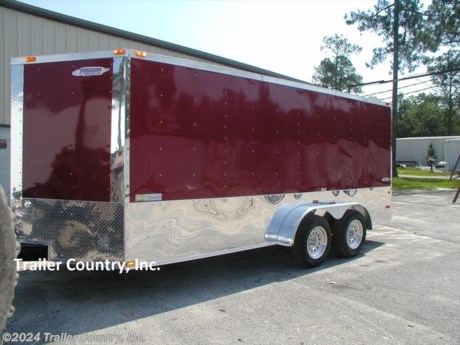 &lt;p&gt;&lt;strong&gt;NEW 7 X 16 Elite Series ENCLOSED CARGO TRAILER&lt;/strong&gt;&lt;/p&gt;
&lt;p&gt;Up for your consideration is a Brand New 7x16 Tandem Axle, V-Nosed Enclosed Trailer&lt;/p&gt;
&lt;p&gt;NOW WITH FULL L.E.D. LIGHTING PACKAGE + ALL the other TOP QUALITY FEATURES listed in ad!&lt;/p&gt;
&lt;p&gt;&lt;strong&gt;&lt;span style=&quot;text-decoration: underline;&quot;&gt;Standard Elite Series Features&lt;/span&gt;&lt;/strong&gt;:&lt;br /&gt;&lt;br /&gt;&amp;nbsp;&amp;nbsp;&amp;nbsp; * Heavy duty 2&quot; x 4&quot; Square Tube Main Frame&lt;br /&gt;&amp;nbsp;&amp;nbsp;&amp;nbsp; * Heavy duty 1&quot; x 1 1/2&quot; Square Tubular Wall Studs &amp;amp; Roof Bows&lt;br /&gt;&amp;nbsp;&amp;nbsp;&amp;nbsp; * Rear Spring Assisted Ramp Door with (2) Barlocks for Security &amp;amp; EZ Lube Hinge Pins &amp;amp; 16&quot; Ramp Transition Flap&lt;br /&gt;&amp;nbsp;&amp;nbsp;&amp;nbsp; * 16&#39; Box Space + V-Nose (TOTAL 18&#39;+ From tip to rear Interior Space)&lt;br /&gt;&amp;nbsp;&amp;nbsp;&amp;nbsp; * 16&quot; On Center Wall and Floor Crossmembers&lt;br /&gt;&amp;nbsp;&amp;nbsp;&amp;nbsp; * Complete Braking System (Electric Brakes on both axles, battery back-up, &amp;amp; safety switch)&lt;br /&gt;&amp;nbsp;&amp;nbsp;&amp;nbsp; * (2) 3,500lb 4&quot; &quot;Dexter&quot; Drop Axles w/ EZ LUBE Grease Fittings (Self Adjusting Brakes Axles)&lt;br /&gt;&amp;nbsp;&amp;nbsp;&amp;nbsp; * 32&quot; Side Door with Bar Lock &amp;amp; Rv Style Flush Lock&lt;br /&gt;&amp;nbsp;&amp;nbsp;&amp;nbsp; * 6&#39; Interior Height&lt;br /&gt;&amp;nbsp;&amp;nbsp;&amp;nbsp; * Galvalume Seamed Roof with Thermo Ply Ceiling Liner&lt;br /&gt;&amp;nbsp;&amp;nbsp;&amp;nbsp; * 2 5/16&quot; Coupler w/ Snapper Pin&lt;br /&gt;&amp;nbsp;&amp;nbsp;&amp;nbsp; * Heavy Duty Safety Chains&lt;br /&gt;&amp;nbsp;&amp;nbsp;&amp;nbsp; * 7-Way RV Wiring Harness Plug&lt;br /&gt;&amp;nbsp;&amp;nbsp;&amp;nbsp; * 3/8&quot; Heavy Duty Top Grade Plywood Walls&lt;br /&gt;&amp;nbsp;&amp;nbsp;&amp;nbsp; * 3/4&quot; Heavy Duty Top Grade&amp;nbsp;Plywood Floors&amp;nbsp;&lt;br /&gt;&amp;nbsp;&amp;nbsp;&amp;nbsp; * Smooth Teardrop Jepp Style Fenders with Wide Side Marker Clearance Lights&lt;br /&gt;&amp;nbsp;&amp;nbsp;&amp;nbsp; * 2K A-Frame Top Wind Jack&lt;br /&gt;&amp;nbsp;&amp;nbsp;&amp;nbsp; * Top Quality Exterior Grade Paint&lt;br /&gt;&amp;nbsp;&amp;nbsp;&amp;nbsp; * (1) Non-Powered Interior Roof Vent&lt;br /&gt;&amp;nbsp;&amp;nbsp;&amp;nbsp; * (1) 12 Volt Interior Trailer Light&lt;br /&gt;&amp;nbsp;&amp;nbsp;&amp;nbsp; * 24&quot; Diamond Plate ATP Front Stone Guard with Matching V-nose Cap&lt;br /&gt;&amp;nbsp;&amp;nbsp;&amp;nbsp; * 15&quot; Radial (ST20575D15) Tires &amp;amp; Wheels&lt;br /&gt;&lt;br /&gt;&lt;/p&gt;
&lt;p&gt;&lt;span style=&quot;text-decoration: underline;&quot;&gt;&lt;strong&gt;Up-Graded Features:&lt;/strong&gt;&lt;/span&gt;&lt;/p&gt;
&lt;p&gt;* 0.030 Brandywine Metal - You Choose Final Color&lt;br /&gt;* Heavy-Duty 6 Inch I-Beam Main Frame with 2x6 Tubular Tongue&lt;br /&gt;* 24 Inch Smooth Polished Plate Sides &amp;amp; Rear&lt;br /&gt;* Aluminum Bullet Whole Wheels w/ Chrome Center Caps &amp;amp; Lug Nuts&lt;br /&gt;* ATP-Diamond Plate Fenders&lt;br /&gt;* Piano Hinge Side Door&lt;br /&gt;* White Vinyl Walls &amp;amp; Ceiling Liner&lt;br /&gt;* Insulated Walls &amp;amp; Ceiling&lt;br /&gt;* Electrical Package: 2=110Volt Interior Recepts, 1=Wall Switch, 2=4&#39; Florescent Lights, &amp;amp; 30 Amp Panel Box w/ 25&#39; Life Line&lt;br /&gt;* A/C Pre-Wire &amp;amp; Brace&lt;br /&gt;* 6=5,000 Lbs Flush Floor Mounted D-Rings&lt;/p&gt;
&lt;p&gt;* * N.A.T.M. Inspected and Certified * *&lt;br /&gt;* * Manufacturers Title and 5 Year Limited Warranty Included * *&lt;br /&gt;* * PRODUCT LIABILITY INSURANCE * *&lt;br /&gt;* * FINANCING IS AVAILABLE W/ APPROVED CREDIT * *&lt;/p&gt;
&lt;p&gt;ASK US ABOUT OUR RENT TO OWN PROGRAM - NO CREDIT CHECK - LOW DOWN PAYMENT&lt;/p&gt;
&lt;p&gt;&lt;br /&gt;Trailer is offered @ factory direct pick up in Willacoochee, GA...We also offer Nationwide Delivery, please contact us for more information.&lt;br /&gt;CALL: 888-710-2112&lt;/p&gt;
