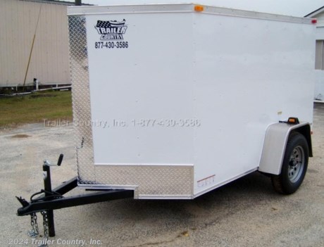 &lt;p&gt;&lt;span style=&quot;text-decoration: underline;&quot;&gt;&lt;strong&gt;NEW 5 X 8 V- NOSED ENCLOSED TRAILER!&lt;/strong&gt;&lt;/span&gt;&lt;/p&gt;
&lt;p&gt;Up for your consideration is a Brand New 5 X 8 Single Axle, V-Nosed Enclosed Cargo Trailer.&lt;/p&gt;
&lt;p&gt;&lt;span style=&quot;text-decoration: underline;&quot;&gt;&lt;strong&gt;YOU&#39;VE SEEN THE REST...NOW BUY THE BEST!&lt;/strong&gt;&lt;/span&gt;&lt;/p&gt;
&lt;p&gt;&lt;strong&gt;&lt;span style=&quot;text-decoration: underline;&quot;&gt;L.E.D. LIGHTING PACKAGE&lt;/span&gt;&lt;/strong&gt;&amp;nbsp;&lt;strong&gt;+&amp;nbsp;&lt;/strong&gt;&lt;strong&gt;ALL the other&amp;nbsp;&lt;/strong&gt;&lt;strong&gt;&lt;span style=&quot;text-decoration: underline;&quot;&gt;TOP QUALITY FEATURES&lt;/span&gt;&lt;/strong&gt;&amp;nbsp;&lt;strong&gt;listed in ad!&lt;/strong&gt;&lt;/p&gt;
&lt;p&gt;&lt;strong&gt;&lt;span style=&quot;text-decoration: underline;&quot;&gt;All American&amp;nbsp;Series:&lt;/span&gt;&lt;/strong&gt;&lt;/p&gt;
&lt;ul&gt;
&lt;li&gt;Heavy Duty&amp;nbsp;2&quot; X&amp;nbsp;3&quot;&amp;nbsp;Square Tube Main Frame&lt;/li&gt;
&lt;li&gt;8&#39; Box Space + V-Nose (Extra Space)&lt;/li&gt;
&lt;li&gt;16&quot; On Center Walls Crossmembers&lt;/li&gt;
&lt;li&gt;1&quot; x 1&quot; Wall Studs and Roof Bows&lt;/li&gt;
&lt;li&gt;(1) 3,500 lb Leaf Spring Drop Axle w/&amp;nbsp;EZ LUBE Grease Fittings&lt;/li&gt;
&lt;li&gt;Rear Single Swing Door with&amp;nbsp;Barlock for Security&lt;/li&gt;
&lt;li&gt;5&#39;&amp;nbsp;Interior Height inside Box Space&lt;/li&gt;
&lt;li&gt;Seamed Galvalume Roof with Luan Lining Strip&lt;/li&gt;
&lt;li&gt;2&quot; Coupler w/ Snapper Pin&lt;/li&gt;
&lt;li&gt;Heavy Duty Safety Chains&lt;/li&gt;
&lt;li&gt;2K Top-Wind Jack&lt;/li&gt;
&lt;li&gt;4-Way Flat&amp;nbsp;Electrical Wiring Harness&lt;/li&gt;
&lt;li&gt;12&quot; ATP Front Stone Guard w/ ATP Nose Cap&lt;/li&gt;
&lt;li&gt;Exterior L.E.D&amp;nbsp;Tail Lights&lt;/li&gt;
&lt;li&gt;3/8&quot; Heavy Duty&amp;nbsp;Top Grade Plywood Walls&lt;/li&gt;
&lt;li&gt;3/4&quot; Heavy Duty Top Grade Plywood Floors&lt;/li&gt;
&lt;li&gt;Heavy Duty Smooth Jeep Style Fenders&lt;/li&gt;
&lt;li&gt;Deluxe License Plate Holder with Light&lt;/li&gt;
&lt;li&gt;Top Quality Exterior Grade Automotive Paint&amp;nbsp;&lt;/li&gt;
&lt;li&gt;(1) 12-Volt Interior Trailer Light w/ Wall Switch&lt;/li&gt;
&lt;li&gt;15&quot; 225-15&quot; Radial Tires&lt;/li&gt;
&lt;li&gt;Silver Modular Wheels&lt;/li&gt;
&lt;/ul&gt;
&lt;p&gt;* * Manufacturers Title and Limited Warranty Included * *&lt;/p&gt;
&lt;p&gt;&lt;br /&gt;* * PRODUCT LIABILITY INSURANCE * *&lt;/p&gt;
&lt;p&gt;&lt;br /&gt;* * FINANCING IS AVAILABLE W/ APPROVED CREDIT * *&lt;/p&gt;
&lt;p&gt;ASK US ABOUT OUR RENT TO OWN PROGRAM - NO CREDIT CHECK - LOW DOWN PAYMENT.&amp;nbsp;&lt;/p&gt;
&lt;p&gt;&lt;br /&gt;Trailer is offered @ factory direct pick up in Pearson, GA...We also offer Nationwide Delivery, please contact us for more information.&lt;br /&gt;CALL: 888-710-2112&lt;/p&gt;