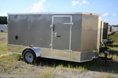 &lt;p&gt;&lt;strong&gt;&lt;span style=&quot;text-decoration: underline;&quot;&gt;NEW 6 X 12&amp;nbsp;ALL AMERICAN&amp;nbsp;SERIES ENCLOSED CARGO TRAILER&lt;/span&gt;&lt;/strong&gt;&lt;/p&gt;
&lt;p&gt;Up for your consideration is a Brand New All American&amp;nbsp;Series 6x12 Single Axle, V-Nosed Enclosed Trailer Loaded!&amp;nbsp;&amp;nbsp;&amp;nbsp;&lt;/p&gt;
&lt;p&gt;YOU&#39;VE SEEN THE REST NOW BUY THE BEST!&amp;nbsp;&lt;/p&gt;
&lt;p&gt;EVERYTHING YOU NEED @ THE PRICE YOU WANT!&lt;/p&gt;
&lt;p&gt;FOR MORE INFORMATION CALL: 1-888-710-2112&lt;/p&gt;
&lt;p&gt;&lt;strong&gt;&lt;span style=&quot;text-decoration: underline;&quot;&gt;Standard&amp;nbsp;All American&amp;nbsp;Series Features:&lt;/span&gt;&lt;/strong&gt;&lt;br /&gt;&amp;nbsp;&amp;nbsp;&amp;nbsp; * Rear Spring Assisted Ramp Door with (2) Barlocks for Security, &amp;amp; EZ Lube Hinge Pins&lt;br /&gt;&amp;nbsp;&amp;nbsp;&amp;nbsp; * 12&#39; Box Space + V-Nose (TOTAL 14&#39;+ From tip to rear Interior Space)&lt;br /&gt;&amp;nbsp;&amp;nbsp;&amp;nbsp; * (1) 3,500lb 4&quot; Drop Axle w/ EZ LUBE Grease Fittings&lt;br /&gt;&amp;nbsp;&amp;nbsp;&amp;nbsp; * 32&quot; Side Door with Bar Lock&lt;br /&gt;&amp;nbsp;&amp;nbsp;&amp;nbsp; * 6&#39; Interior Height&lt;br /&gt;&amp;nbsp;&amp;nbsp;&amp;nbsp; * Galvalume Seamed Roof with Luan Lining Strip&lt;br /&gt;&amp;nbsp;&amp;nbsp;&amp;nbsp; * 2&quot; Coupler w/ Snapper Pin&lt;br /&gt;&amp;nbsp;&amp;nbsp;&amp;nbsp; * Heavy Duty Safety Chains&lt;br /&gt;&amp;nbsp;&amp;nbsp;&amp;nbsp; * 4-Way Flat Wiring Harness&lt;br /&gt;&amp;nbsp;&amp;nbsp;&amp;nbsp; * Complete Exterior&amp;nbsp;Lighting Package&lt;br /&gt;&amp;nbsp;&amp;nbsp;&amp;nbsp; * 3/8&quot; Heavy Duty Top Grade Plywood Walls&lt;br /&gt;&amp;nbsp;&amp;nbsp;&amp;nbsp; * 3/4&quot; Heavy Duty Top Grade Plywood Floors&lt;br /&gt;&amp;nbsp;&amp;nbsp;&amp;nbsp; * Heavy Duty Smooth Fenders with Wide Side Marker Clearance Lights&lt;br /&gt;&amp;nbsp;&amp;nbsp;&amp;nbsp; * 2K A-Frame Top Wind Jack&lt;br /&gt;&amp;nbsp;&amp;nbsp;&amp;nbsp; * Top Quality Exterior Grade Paint&lt;br /&gt;&amp;nbsp;&amp;nbsp;&amp;nbsp; * Plastic Side Flow-Through Vents -or- Roof&amp;nbsp;Vent (Your Choice!)&lt;br /&gt;&amp;nbsp;&amp;nbsp;&amp;nbsp; * (1) 12 Volt Interior Trailer Light w/ Wall Switch&lt;br /&gt;&amp;nbsp;&amp;nbsp;&amp;nbsp; * 16&quot; Diamond Plate ATP Front Stone Guard with matching V-Nose Cap&lt;br /&gt;&amp;nbsp;&amp;nbsp;&amp;nbsp; * 15&quot; Radial (ST20575D15) Tires &amp;amp; Wheels&lt;br /&gt;&amp;nbsp;&amp;nbsp;&lt;/p&gt;
&lt;p&gt;&lt;strong&gt;&lt;span style=&quot;text-decoration: underline;&quot;&gt;Special Touring Package Features&lt;/span&gt;&lt;/strong&gt;:&lt;br /&gt;&amp;nbsp;&amp;nbsp;&amp;nbsp; * 12&quot; Polished Metal Sides &amp;amp; Rear&lt;br /&gt;&amp;nbsp; &amp;nbsp;&amp;nbsp;&lt;/p&gt;
&lt;p&gt;* * Manufacturers Title and Limited Warranty Included * *&lt;br /&gt;* * PRODUCT LIABILITY INSURANCE * *&lt;br /&gt;FINANCING IS AVAILABLE W/ APPROVED CREDIT*&lt;br /&gt;Trailer is offered @ factory direct pick up in Pearson, GA...We also offer Nationwide Delivery, please contact us for more information.&lt;br /&gt;CALL: 888-710-2112&lt;/p&gt;