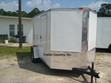 &lt;p&gt;&lt;strong&gt;NEW 6&#39; X 12&#39;&amp;nbsp;&quot;&lt;em&gt;&lt;span style=&quot;text-decoration: underline;&quot;&gt;ALL AMERICAN&lt;/span&gt;&lt;/em&gt;&lt;strong&gt;&quot;&amp;nbsp;SERIES ENCLOSED CARGO TRAILER&lt;/strong&gt;&lt;br /&gt;&lt;br /&gt;Up for your consideration is a Brand New ALL AMERICAN&amp;nbsp;Series 6x12 Single Axle, V-Nosed Enclosed Trailer Loaded!&amp;nbsp;&amp;nbsp;&amp;nbsp;&amp;nbsp;&lt;/strong&gt;&lt;/p&gt;
&lt;p&gt;&lt;strong&gt;YOU&#39;VE SEEN THE REST NOW BUY THE BEST!&amp;nbsp;&amp;nbsp;&lt;/strong&gt;&lt;/p&gt;
&lt;p&gt;&lt;strong&gt;FOR MORE INFORMATION CALL: &lt;strong&gt;1-888-710-2112&amp;nbsp;&amp;nbsp;&lt;/strong&gt;&lt;/strong&gt;&lt;/p&gt;
&lt;p&gt;&lt;strong&gt;! ! !&amp;nbsp;ALL the&amp;nbsp;&lt;strong&gt;&lt;span style=&quot;text-decoration: underline;&quot;&gt;TOP QUALITY FEATURES&lt;/span&gt;&lt;/strong&gt;&lt;strong&gt;&amp;nbsp;you want ! ! !&lt;br /&gt;&lt;br /&gt;&amp;nbsp;&amp;nbsp;&amp;nbsp; * Heavy Duty 2&quot; x&amp;nbsp;3&quot; Tube Main Frame&lt;br /&gt;&amp;nbsp;&amp;nbsp;&amp;nbsp; *&amp;nbsp;Heavy Duty 1&quot; x 1&quot; Square Tubular Wall Studs &amp;amp; Roof Bows&lt;br /&gt;&amp;nbsp;&amp;nbsp;&amp;nbsp; * Rear Spring Assisted Ramp Door with (2) Barlocks for Security, EZ Lube Hinge Pins, &amp;amp; 16&quot; Transitional Ramp Flap&lt;br /&gt;&amp;nbsp;&amp;nbsp;&amp;nbsp; * 12&#39; Box Space + V-Nose&lt;br /&gt;&amp;nbsp;&amp;nbsp;&amp;nbsp; * (1) 3,500lb &amp;nbsp;4 Inch&amp;nbsp;Drop Axle w/ EZ LUBE Grease Fittings&lt;br /&gt;&amp;nbsp;&amp;nbsp;&amp;nbsp; *&amp;nbsp;16&quot; O.C. Wall Studs&lt;br /&gt;&amp;nbsp;&amp;nbsp;&amp;nbsp; * 6&#39; Interior Height&lt;br /&gt;&amp;nbsp;&amp;nbsp;&amp;nbsp; * Galvalume Seamed Roof with Luan Ceiling&amp;nbsp;Liner Strip&lt;br /&gt;&amp;nbsp;&amp;nbsp;&amp;nbsp; * 2&quot; Coupler w/ Snapper Pin&lt;br /&gt;&amp;nbsp;&amp;nbsp;&amp;nbsp; * Heavy Duty Safety Chains&lt;br /&gt;&amp;nbsp;&amp;nbsp;&amp;nbsp; * 4-Way Flat Wiring Harness&lt;br /&gt;&amp;nbsp;&amp;nbsp;&amp;nbsp; *&amp;nbsp;L.E.D.&amp;nbsp;Strip Tail Lights&lt;br /&gt;&amp;nbsp;&amp;nbsp;&amp;nbsp; * 3/8&quot; Heavy Duty Grade Plywood Walls&lt;br /&gt;&amp;nbsp;&amp;nbsp;&amp;nbsp; * 3/4&quot; Heavy Duty Top Grade&amp;nbsp;Plywood Floor&lt;br /&gt;&amp;nbsp;&amp;nbsp;&amp;nbsp; * Heavy Duty Smooth Jeep Style&amp;nbsp;Fenders with Wide Side Marker Clearance Lights&lt;br /&gt;&amp;nbsp;&amp;nbsp;&amp;nbsp; * 2K&amp;nbsp;A-Frame Top Wind Jack&lt;br /&gt;&amp;nbsp;&amp;nbsp;&amp;nbsp; * Top Quality Exterior Grade Paint&lt;br /&gt;&amp;nbsp;&amp;nbsp;&amp;nbsp; * (1) Non-Powered Interior Roof Vent&lt;br /&gt;&amp;nbsp;&amp;nbsp;&amp;nbsp; * (1) 12 Volt Interior Trailer Dome&amp;nbsp;Light w/ Wall Switch&lt;br /&gt;&amp;nbsp;&amp;nbsp;&amp;nbsp; * 24&quot; Diamond Plate ATP Front Stone Guard with matching V-Nose Cap&lt;br /&gt;&amp;nbsp;&amp;nbsp;&amp;nbsp; * 15&quot; Radial (ST20575D15) Tires &amp;amp; Silver Mod Wheels&lt;br /&gt;&amp;nbsp;&amp;nbsp;&amp;nbsp; *&amp;nbsp;Screwed Metal Exterior&lt;br /&gt;&lt;br /&gt;&lt;/strong&gt;&lt;/strong&gt;&lt;/p&gt;
&lt;p&gt;&lt;strong&gt;&lt;strong&gt;* * Manufacturers Title and&amp;nbsp;&lt;strong&gt;Limited&amp;nbsp;&lt;/strong&gt;Warranty Included * *&lt;br /&gt;* * PRODUCT LIABILITY INSURANCE * *&lt;br /&gt;* * FINANCING IS AVAILABLE W/ APPROVED CREDIT * *&lt;/strong&gt;&lt;/strong&gt;&lt;/p&gt;
&lt;p&gt;&lt;strong&gt;ASK US ABOUT OUR RENT TO OWN PROGRAM - NO CREDIT CHECK - LOW DOWN PAYMENT. &lt;/strong&gt;&lt;/p&gt;
&lt;p&gt;&lt;strong&gt;&lt;strong&gt;&lt;br /&gt;Trailer is offered @ factory direct pick up in Pearson, GA...We also offer Nationwide Delivery, please contact us for more information.&lt;br /&gt;CALL: 888-710-2112&lt;/strong&gt;&lt;/strong&gt;&lt;/p&gt;