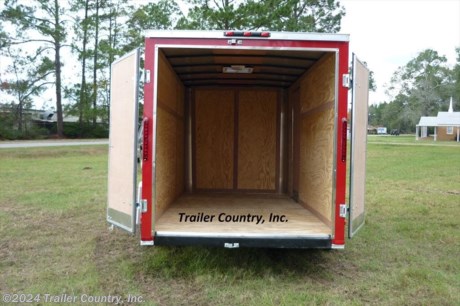 &lt;p&gt;&lt;strong&gt;NEW 6&#39; X 12&#39;&amp;nbsp;&quot;&lt;em&gt;&lt;span style=&quot;text-decoration: underline;&quot;&gt;ALL AMERICAN&lt;/span&gt;&lt;/em&gt;&lt;strong&gt;&quot;&amp;nbsp;SERIES ENCLOSED CARGO TRAILER&lt;/strong&gt;&lt;br /&gt;&lt;br /&gt;Up for your consideration is a Brand New ALL AMERICAN&amp;nbsp;Series 6x12 Single Axle,&amp;nbsp;Flat Front&amp;nbsp;Enclosed Trailer Loaded!&amp;nbsp;&amp;nbsp;&amp;nbsp;&amp;nbsp;&lt;/strong&gt;&lt;/p&gt;
&lt;p&gt;&lt;strong&gt;YOU&#39;VE SEEN THE REST NOW BUY THE BEST!&lt;/strong&gt;&lt;/p&gt;
&lt;p&gt;&lt;strong&gt;FOR MORE INFORMATION CALL: &lt;strong&gt;1-888-710-2112&lt;/strong&gt;&lt;/strong&gt;&lt;/p&gt;
&lt;p&gt;&lt;strong&gt;! ! !&amp;nbsp;ALL the&amp;nbsp;&lt;strong&gt;&lt;span style=&quot;text-decoration: underline;&quot;&gt;TOP QUALITY FEATURES&lt;/span&gt;&lt;/strong&gt;&lt;strong&gt;&amp;nbsp;you want ! ! !&lt;br /&gt;&lt;br /&gt;&amp;nbsp;&amp;nbsp;&amp;nbsp; * Heavy Duty 2&quot; x&amp;nbsp;3&quot; Tube Main Frame&lt;br /&gt;&amp;nbsp;&amp;nbsp;&amp;nbsp; *&amp;nbsp;Heavy Duty 1&quot; x 1&quot; Square Tubular Wall Studs &amp;amp; Roof Bows&lt;br /&gt;&amp;nbsp;&amp;nbsp;&amp;nbsp; * Rear&amp;nbsp;Double Doors with&amp;nbsp;Barlock&lt;br /&gt;&amp;nbsp;&amp;nbsp;&amp;nbsp; * 12&#39; Box Space&lt;br /&gt;&amp;nbsp;&amp;nbsp;&amp;nbsp; * (1) 3,500lb &amp;nbsp;4 Inch&amp;nbsp;Drop Axle w/ EZ LUBE Grease Fittings&lt;br /&gt;&amp;nbsp;&amp;nbsp;&amp;nbsp; * 16&quot; O.C. Wall, Floor, and Ceiling Studs&lt;br /&gt;&amp;nbsp;&amp;nbsp;&amp;nbsp; * 6&#39; Interior Height&lt;br /&gt;&amp;nbsp;&amp;nbsp;&amp;nbsp; * Galvalume Seamed Roof with Luan Ceiling&amp;nbsp;Liner Strip&lt;br /&gt;&amp;nbsp;&amp;nbsp;&amp;nbsp; * 2&quot; Coupler w/ Snapper Pin&lt;br /&gt;&amp;nbsp;&amp;nbsp;&amp;nbsp; * Heavy Duty Safety Chains&lt;br /&gt;&amp;nbsp;&amp;nbsp;&amp;nbsp; * 4-Way Flat Wiring Harness&lt;br /&gt;&amp;nbsp;&amp;nbsp;&amp;nbsp; *&amp;nbsp;L.E.D.&amp;nbsp;Strip Tail Lights&lt;br /&gt;&amp;nbsp;&amp;nbsp;&amp;nbsp; * 3/8&quot; Heavy Duty Grade Plywood Walls&lt;br /&gt;&amp;nbsp;&amp;nbsp;&amp;nbsp; * 3/4&quot; Heavy Duty Top Grade&amp;nbsp;Plywood Floor&lt;br /&gt;&amp;nbsp;&amp;nbsp;&amp;nbsp; * Heavy Duty Smooth Jeep Style&amp;nbsp;Fenders with Wide Side Marker Clearance Lights&lt;br /&gt;&amp;nbsp;&amp;nbsp;&amp;nbsp; * 2K&amp;nbsp;A-Frame Top Wind Jack&lt;br /&gt;&amp;nbsp;&amp;nbsp;&amp;nbsp; * Top Quality Exterior Grade Paint&lt;br /&gt;&amp;nbsp;&amp;nbsp;&amp;nbsp; * (1) Non-Powered Interior Roof Vent&lt;br /&gt;&amp;nbsp;&amp;nbsp;&amp;nbsp; * (1) 12 Volt Interior Trailer Dome&amp;nbsp;Light w/ Wall Switch&lt;br /&gt;&amp;nbsp;&amp;nbsp;&amp;nbsp; * 24&quot; Diamond Plate ATP Front Stone Guard&lt;br /&gt;&amp;nbsp;&amp;nbsp;&amp;nbsp; * 15&quot; Radial&amp;nbsp;(ST20575D15) Tires &amp;amp; Silver Mod Wheels&lt;br /&gt;&amp;nbsp;&amp;nbsp;&amp;nbsp; *&amp;nbsp;Screwed Metal Exterior&lt;/strong&gt;&lt;/strong&gt;&lt;/p&gt;
&lt;p&gt;&lt;strong&gt;&lt;strong&gt;&lt;br /&gt;&lt;/strong&gt;&lt;/strong&gt;&lt;strong&gt;&lt;strong&gt;* * Manufacturers Title and&amp;nbsp;&lt;strong&gt;Limited&amp;nbsp;&lt;/strong&gt;Warranty Included * *&lt;br /&gt;* * PRODUCT LIABILITY INSURANCE * *&lt;/strong&gt;&lt;/strong&gt;&lt;/p&gt;
&lt;p&gt;&lt;strong&gt;&lt;strong&gt;&lt;br /&gt;* * FINANCING IS AVAILABLE W/ APPROVED CREDIT * *&lt;/strong&gt;&lt;/strong&gt;&lt;/p&gt;
&lt;p&gt;&lt;strong&gt;ASK US ABOUT OUR RENT TO OWN PROGRAM - NO CREDIT CHECK - LOW DOWN PAYMENT. &lt;/strong&gt;&lt;/p&gt;
&lt;p&gt;&lt;strong&gt;&lt;strong&gt;&lt;br /&gt;Trailer is offered @ factory direct pick up in Pearson, GA...We also offer Nationwide Delivery, please contact us for more information.&lt;br /&gt;CALL: 888-710-2112&lt;/strong&gt;&lt;/strong&gt;&lt;/p&gt;