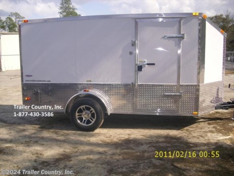 &lt;p&gt;&lt;strong&gt;NEW 6 X 12 ELITE SERIES CUSTOM ENCLOSED MOTORCYCLE CARGO TRAILER w/ SLANTED V-NOSE&amp;nbsp; &lt;/strong&gt;&lt;/p&gt;
&lt;p&gt;Up for your consideration is a Brand New Elite Series Custom Motorcycle 6x12 Single Axle, V-Nosed Enclosed Trailer.&amp;nbsp;&amp;nbsp;&amp;nbsp;&lt;/p&gt;
&lt;p&gt;NOW WITH THERMO PLY CEILING LINER, RADIAL TIRES &amp;amp; EXTERIOR L.E.D. LIGHTING PACKAGE + ALL the other TOP QUALITY FEATURES listed in ad!&lt;/p&gt;
&lt;div&gt;&amp;nbsp;&lt;/div&gt;
&lt;div&gt;YOU&#39;VE SEEN THE REST NOW BUY THE BEST!&amp;nbsp;&lt;/div&gt;
&lt;p&gt;&amp;nbsp;&lt;/p&gt;
&lt;p&gt;EVERYTHING YOU NEED @ THE PRICE YOU WANT!&lt;/p&gt;
&lt;p&gt;&lt;strong&gt;FOR MORE INFORMATION CALL: 1-888-710-2112&lt;/strong&gt;&lt;/p&gt;
&lt;p&gt;Standard Features:&lt;/p&gt;
&lt;p&gt;&amp;nbsp;&amp;nbsp;&amp;nbsp; * Heavy Duty 2 x 3 Tube Main Frame&lt;br /&gt;&amp;nbsp;&amp;nbsp;&amp;nbsp; * Rear Spring Assisted Ramp Door with (2) Barlocks for Security, EZ Lube Hinge Pins, &amp;amp; 16&quot; Transitional Ramp Flap&lt;br /&gt;&amp;nbsp;&amp;nbsp;&amp;nbsp; * 12&#39; Box Space + V-Nose (TOTAL 14&#39;+ From tip to rear Interior Space)&lt;br /&gt;&amp;nbsp;&amp;nbsp;&amp;nbsp; * (1) 3,500lb 4&quot; &quot;Dexter&quot; Leaf Spring Drop Axles w/ EZ LUBE Grease Fittings&lt;br /&gt;&amp;nbsp;&amp;nbsp;&amp;nbsp; * 1&quot; X 1 1/2&quot; SQUARE Tube Wall &amp;amp; Roof Crossmembers&lt;br /&gt;&amp;nbsp;&amp;nbsp;&amp;nbsp; * 32&quot; Side Door with Bar Lock&lt;br /&gt;&amp;nbsp;&amp;nbsp;&amp;nbsp; * 6&#39; Interior Height&lt;br /&gt;&amp;nbsp;&amp;nbsp;&amp;nbsp; * Galvalume Seamed Roof with Thermo Ply Ceiling Liner&lt;br /&gt;&amp;nbsp;&amp;nbsp;&amp;nbsp; * 2&quot; Coupler w/ Snapper Pin&lt;br /&gt;&amp;nbsp;&amp;nbsp;&amp;nbsp; * Heavy Duty Safety Chains&lt;br /&gt;&amp;nbsp;&amp;nbsp;&amp;nbsp; * Exterior L.E.D. Lighting Package&lt;br /&gt;&amp;nbsp;&amp;nbsp;&amp;nbsp; * 4-Way Flat Wiring Harness Plug&lt;br /&gt;&amp;nbsp;&amp;nbsp;&amp;nbsp; * 3/8&quot; Heavy Duty Grade Plywood Walls&lt;br /&gt;&amp;nbsp;&amp;nbsp;&amp;nbsp; * 3/4&quot; Heavy Duty Top Grade Plywood Floors&lt;br /&gt;&amp;nbsp;&amp;nbsp;&amp;nbsp; * Smooth Teardrop Jeep Style Fenders with Wide Side Marker Clearance Lights&lt;br /&gt;&amp;nbsp;&amp;nbsp;&amp;nbsp; * 2K A-Frame Top Wind Jack&lt;br /&gt;&amp;nbsp;&amp;nbsp;&amp;nbsp; * Top Quality Exterior Grade Paint&lt;br /&gt;&amp;nbsp;&amp;nbsp;&amp;nbsp; * (1) Non-Powered Interior Roof Vent&lt;br /&gt;&amp;nbsp;&amp;nbsp;&amp;nbsp; * (1) 12 Volt Interior Trailer Light w/ Wall Switch&lt;br /&gt;&amp;nbsp;&amp;nbsp;&amp;nbsp; * 24&quot; Diamond Plate ATP Front Stone Guard with Matching V-Nose cap&lt;br /&gt;&amp;nbsp;&amp;nbsp;&amp;nbsp; * 15&quot; Radial (ST20575R15) Tires &amp;amp; Wheels&lt;/p&gt;
&lt;p&gt;&amp;nbsp; &amp;nbsp; * 16&quot; On Center Walls, Floors, and Roof Bows&lt;br /&gt;&amp;nbsp; &amp;nbsp;&amp;nbsp;&lt;/p&gt;
&lt;p&gt;&lt;span style=&quot;text-decoration: underline;&quot;&gt;&lt;strong&gt;THIS CUSTOM MOTORCYCLE TRAILER FEATURES&lt;/strong&gt;&lt;/span&gt;:&lt;/p&gt;
&lt;p&gt;&amp;nbsp;&amp;nbsp;&amp;nbsp; * SLANT FRONT V-NOSE&lt;br /&gt;&amp;nbsp;&amp;nbsp;&amp;nbsp; * UPGRADED COLOR (your choice)&lt;br /&gt;&amp;nbsp;&amp;nbsp;&amp;nbsp; * CUSTOM ANGLED ATP TRIM ON SIDES AND REAR&lt;br /&gt;&amp;nbsp;&amp;nbsp;&amp;nbsp; * ANODIZED &amp;amp; ATP FRONT AND REAR CORNERS&lt;br /&gt;&amp;nbsp;&amp;nbsp;&amp;nbsp; * BLACK SPLIT SPOKE ALUMINUM STAR MAG WHEELS&lt;br /&gt;&amp;nbsp;&amp;nbsp;&amp;nbsp; * RADIAL TIRES (20575R15)&lt;br /&gt;&amp;nbsp;&amp;nbsp;&amp;nbsp; * RV STYLE FLUSH LOCK&lt;br /&gt;&amp;nbsp;&amp;nbsp;&amp;nbsp; * ALUMINUM FLOW THRU VENTS (PAIR)&lt;br /&gt;&amp;nbsp;&amp;nbsp;&amp;nbsp; * STABILIZER JACKS (PAIR)&lt;br /&gt;&amp;nbsp;&amp;nbsp;&amp;nbsp; * 6-5,000 LB FLUSH MOUNTED D-RINGS&lt;br /&gt;&amp;nbsp;&amp;nbsp;&amp;nbsp; * ROUND ATP-DIAMOND PLATE FENDERS&lt;br /&gt;&amp;nbsp;&amp;nbsp;&amp;nbsp; * CLEAR L.E.D. STRIP TAIL LIGHTS&lt;/p&gt;
&lt;p&gt;&lt;br /&gt;* * N.A.T.M. Inspected and Certified * *&lt;br /&gt;* * Manufacturers Title and 5 Year Limited Warranty Included * *&lt;br /&gt;* * PRODUCT LIABILITY INSURANCE * *&lt;br /&gt;* * FINANCING IS AVAILABLE W/ APPROVED CREDIT * *&lt;/p&gt;
&lt;p&gt;ASK US ABOUT OUR RENT TO OWN PROGRAM - NO CREDIT CHECK - LOW DOWN PAYMENT&lt;/p&gt;
&lt;p&gt;&lt;br /&gt;Trailer is offered @ factory direct pick up in Willacoochee, GA...We also offer Nationwide Delivery, please contact us for more information.&lt;br /&gt;CALL: 888-710-2112&lt;/p&gt;