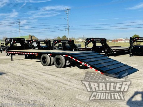 &lt;div&gt;Brand New 8.5&#39; x 32&#39; Heavy Duty 24K Heavy Equipment Hauler Deck-Over Trailer w/ Gooseneck Coupler &amp;amp; Hydraulic Dove Tail&lt;/div&gt;
&lt;div&gt;&amp;nbsp;&lt;/div&gt;
&lt;div&gt;&amp;nbsp;&lt;/div&gt;
&lt;div&gt;Up for your consideration is a Brand New 32&#39; Deck-Over 24k Heavy Duty Flatbed Gooseneck Equipment Hauler Trailer.&lt;/div&gt;
&lt;div&gt;&amp;nbsp;&lt;/div&gt;
&lt;div&gt;&amp;nbsp;&lt;/div&gt;
&lt;div&gt;Also Great for Construction - Storm Clean Up - Car Hauling - Landscaping - &amp;amp; More!&lt;/div&gt;
&lt;div&gt;&amp;nbsp;&lt;/div&gt;
&lt;div&gt;Standard Features:&lt;/div&gt;
&lt;div&gt;Proudly Made in the U.S.A.&amp;nbsp;&lt;/div&gt;
&lt;div&gt;Heavy Duty 12&quot; x 19 lb/ft I-Beam Pierced Frame&lt;/div&gt;
&lt;div&gt;Torque Tube&lt;/div&gt;
&lt;div&gt;Under Frame Bridge&lt;/div&gt;
&lt;div&gt;Low Profile Pierced Frame&amp;nbsp;&lt;/div&gt;
&lt;div&gt;Steel Diamond Plate Fender Plates&lt;/div&gt;
&lt;div&gt;3&quot; Structural Channel Crossmembers&lt;/div&gt;
&lt;div&gt;(2) 12,000 lb (12 Ton) Oil Bath HDSS Nevr-R-Adjust Axles&amp;nbsp;&lt;/div&gt;
&lt;div&gt;Electric-Over Hydraulic Disc Brakes&lt;/div&gt;
&lt;div&gt;HDSS Suspension&lt;/div&gt;
&lt;div&gt;E-Z Lube Hubs&lt;/div&gt;
&lt;div&gt;Rub Rails and Stake Pockets&lt;/div&gt;
&lt;div&gt;Emergency Break-A-Way Kit&lt;/div&gt;
&lt;div&gt;9&#39; Hydraulic Dove Tail - Self-Cleaning w/ Cleats Outside and Knife Edge Tail&lt;/div&gt;
&lt;div&gt;12V DC Hydraulic Pump (Power Up and Power Down)&lt;/div&gt;
&lt;div&gt;2-10k Drop Leg Jacks&lt;/div&gt;
&lt;div&gt;16&#39;&#39; On Center Cross-Members&lt;/div&gt;
&lt;div&gt;2 5/16&quot; Adjustable Gooseneck Coupler&lt;/div&gt;
&lt;div&gt;Lockable Storage Box under Riser&lt;/div&gt;
&lt;div&gt;Heavy Duty Safety Chains&lt;/div&gt;
&lt;div&gt;Dual Stirrup Oversized Steps - (1 Driver /1 Curb Side)&lt;/div&gt;
&lt;div&gt;2&quot; x 6&quot; Treated Wood Deck&lt;/div&gt;
&lt;div&gt;Sherwin-Williams Powdura Powder Coat &amp;amp; Once Coat Cure Primer&amp;nbsp;&lt;/div&gt;
&lt;div&gt;(4) 3&quot; D-Rings&lt;/div&gt;
&lt;div&gt;Tires: 235-80R-16 LRE 10-Ply Radial Tires&lt;/div&gt;
&lt;div&gt;Wheels: 16&quot; Mod Dually Wheels&lt;/div&gt;
&lt;div&gt;Lifetime LED Lighting&lt;/div&gt;
&lt;div&gt;All Lighting D.O.T. Approved&lt;/div&gt;
&lt;div&gt;7-Way Round Electrical Plug&lt;/div&gt;
&lt;div&gt;NATM Compliant&lt;/div&gt;
&lt;div&gt;Bed Width: 102&quot;&lt;/div&gt;
&lt;div&gt;Deck Length: 32&#39; (23&#39; Straight Flatbed + 9&#39; Hydraulic Dove Tail)&lt;/div&gt;
&lt;div&gt;&amp;nbsp;&lt;/div&gt;
&lt;div&gt;* FINANCING IS AVAILABLE W/ APPROVED CREDIT *&lt;/div&gt;
&lt;div&gt;&amp;nbsp;&lt;/div&gt;
&lt;div&gt;&lt;span style=&quot;font-family: verdana, geneva;&quot;&gt;* RENT TO OWN PROGRAMS AVAILABLE W/ NO CREDIT CHECK - LOW DOWN PAYMENTS *&lt;/span&gt;&lt;/div&gt;
&lt;div&gt;&amp;nbsp;&lt;/div&gt;
&lt;div&gt;Manufacturers Title and Limited Warranty Included&lt;/div&gt;
&lt;div&gt;&amp;nbsp;&lt;/div&gt;
&lt;div&gt;Trailer is offered @ factory direct pricing with pick up at our GA, TN, and FL locations...We offer Nationwide Delivery. Please ask for more information about our optional pick-up locations and delivery services.&lt;/div&gt;
&lt;div&gt;&amp;nbsp;&lt;/div&gt;
&lt;div&gt;*Trailer Shown with Optional Trim*&lt;/div&gt;
&lt;div&gt;All Trailers are D.O.T. Compliant for all 50 States, Canada, &amp;amp; Mexico.&lt;/div&gt;
&lt;div&gt;&amp;nbsp;&lt;/div&gt;
&lt;div&gt;Trailer is also listed Locally for Sale, Please Confirm Availability&lt;/div&gt;
&lt;div&gt;&amp;nbsp;&lt;/div&gt;
&lt;div&gt;FOR MORE INFORMATION CALL:&lt;/div&gt;
&lt;div&gt;&amp;nbsp;&lt;/div&gt;
&lt;div&gt;888-710-2112&lt;/div&gt;
